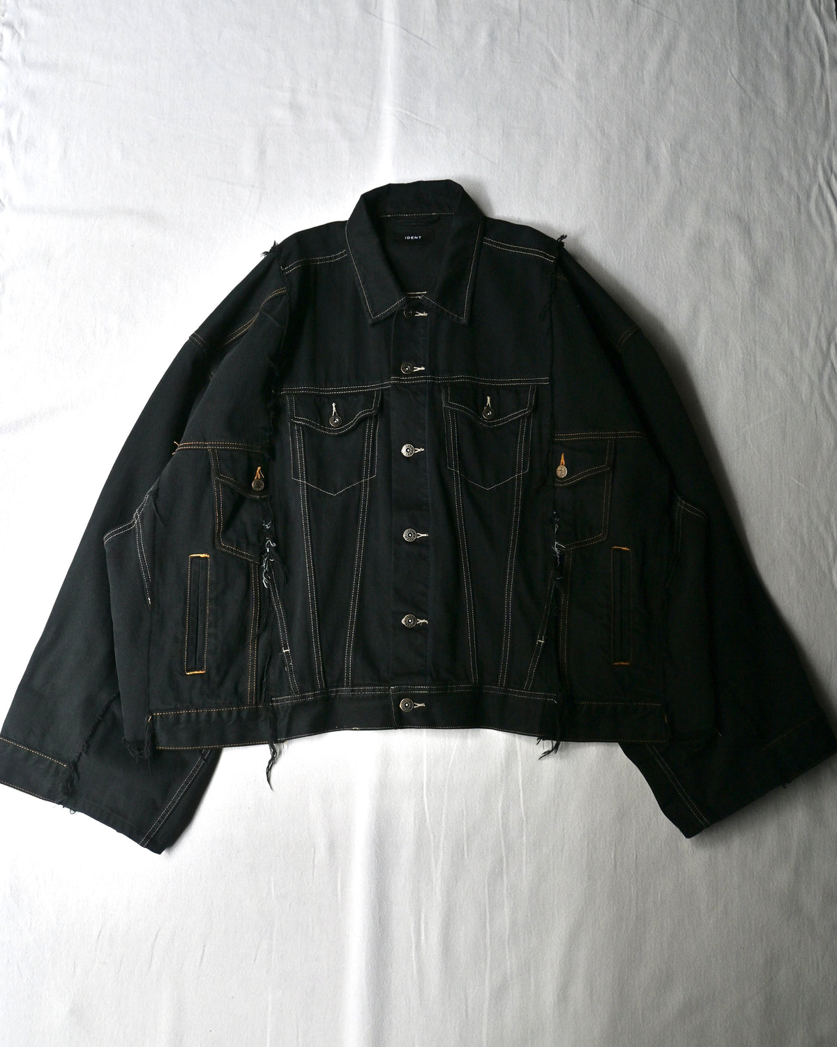 ID-006-06-F / rebuild denim overdyed【C】