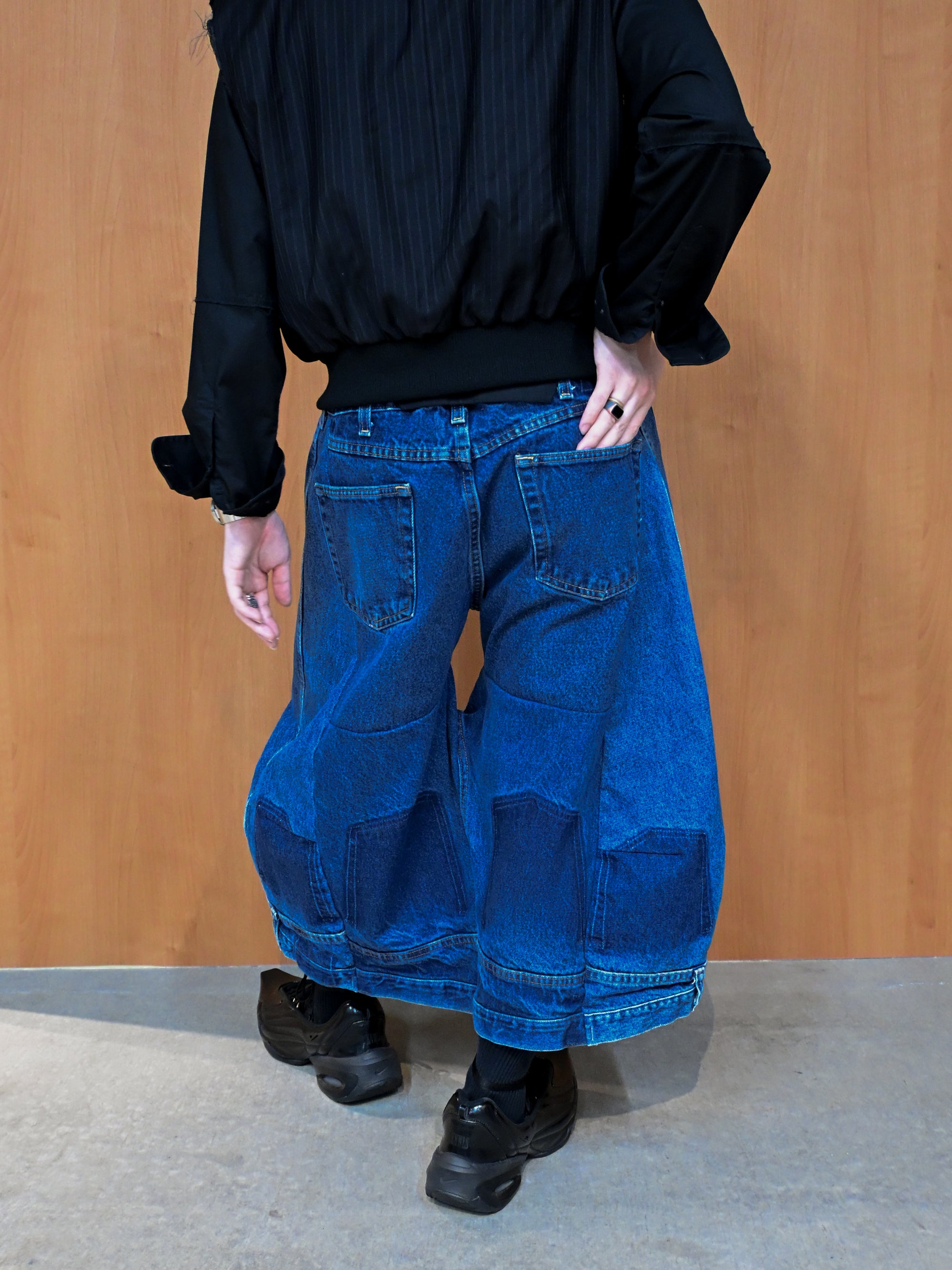 ID26−021-02-F / donut denim pant【B】
