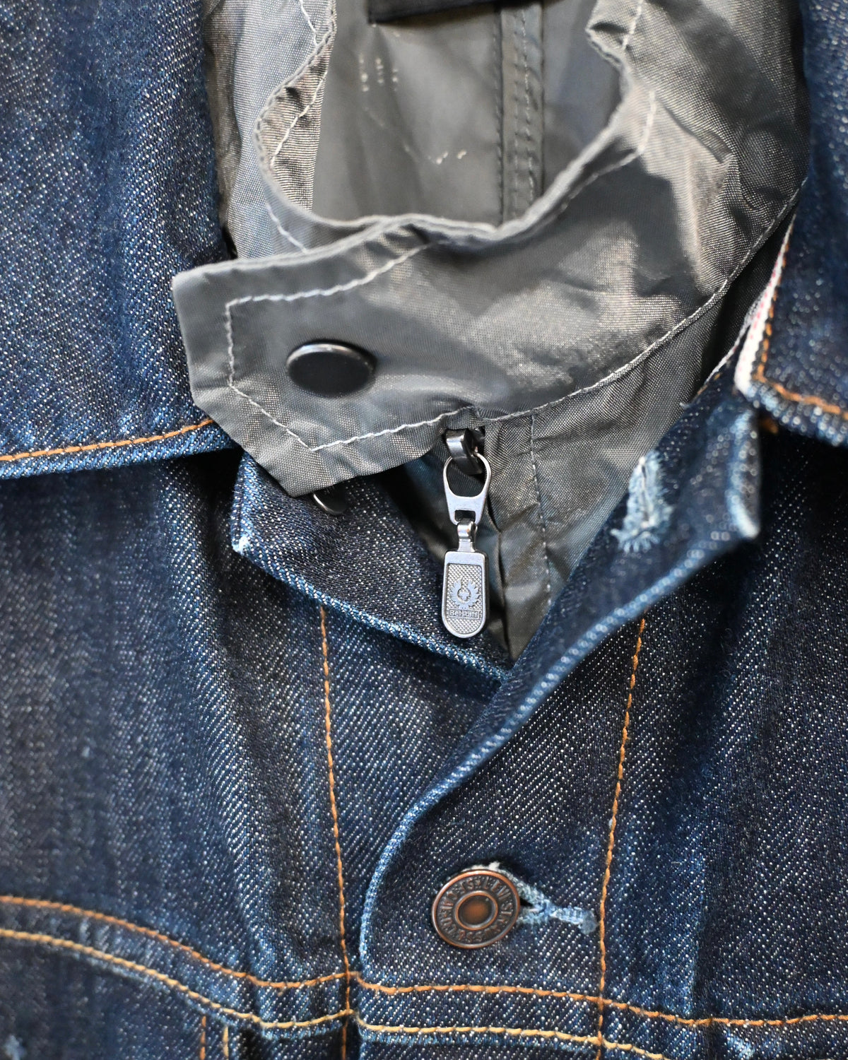 ID26-056-F / fake layered work vest【B】