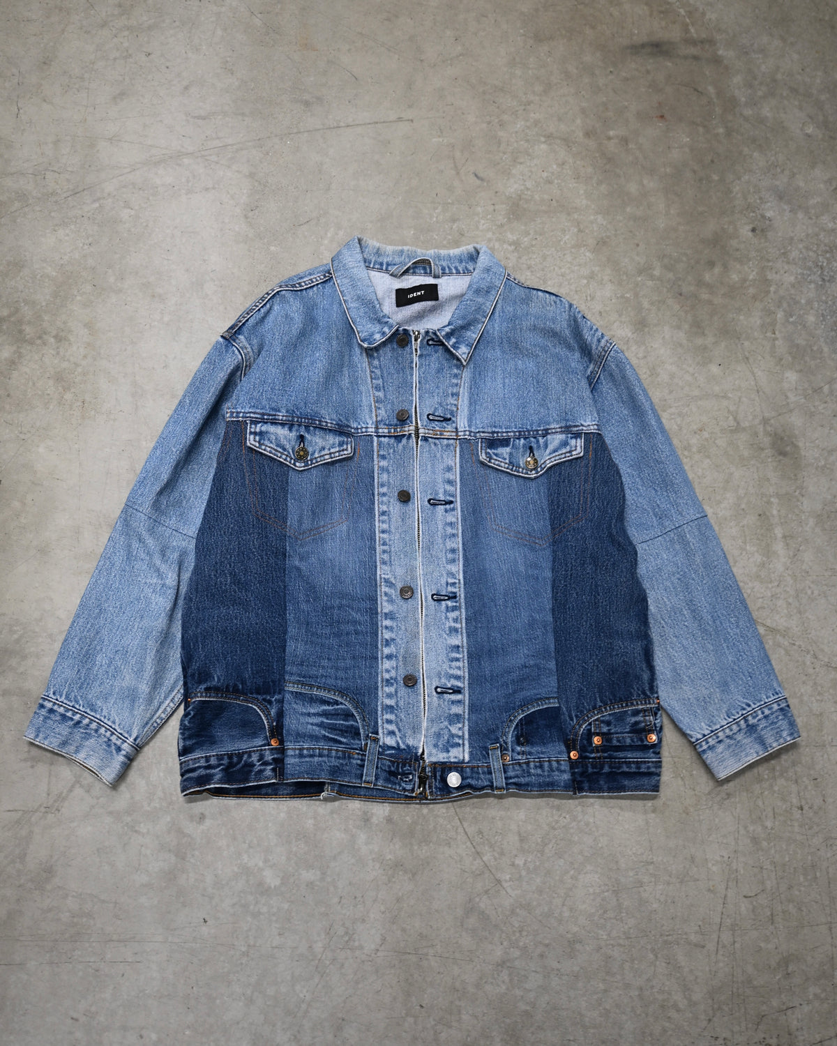 ID26-050-F / upside down denim jacket【A】