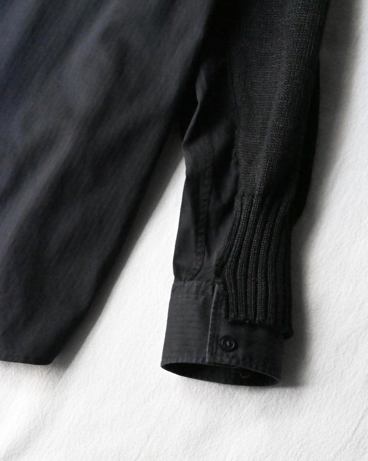 ID26-047-F / fake layered vintage cardigan 【B】