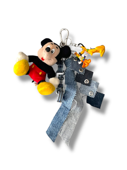 ID25-012 / denim key charm【E】