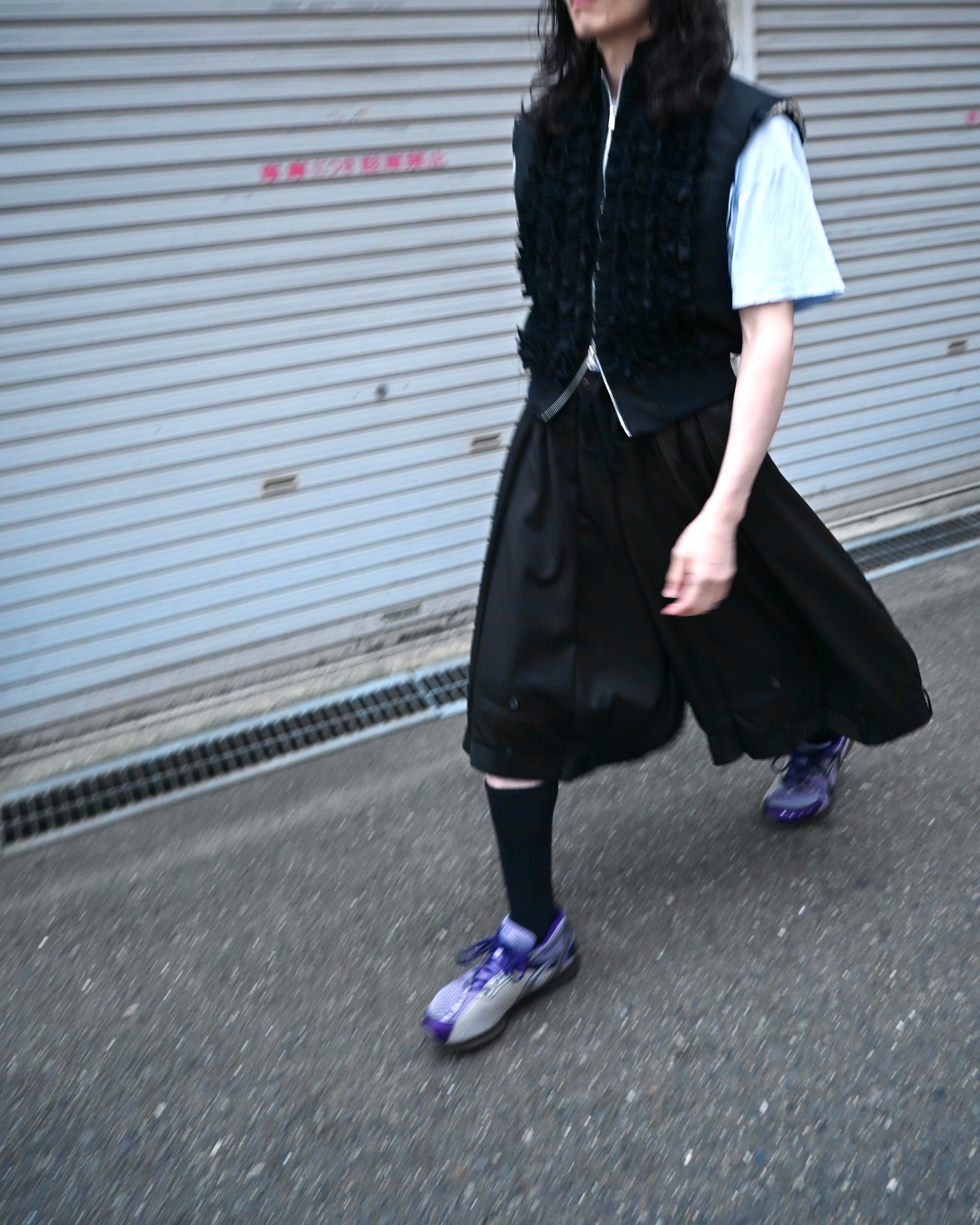 ID26-006-03-S / rebuild hakama slacks【A】