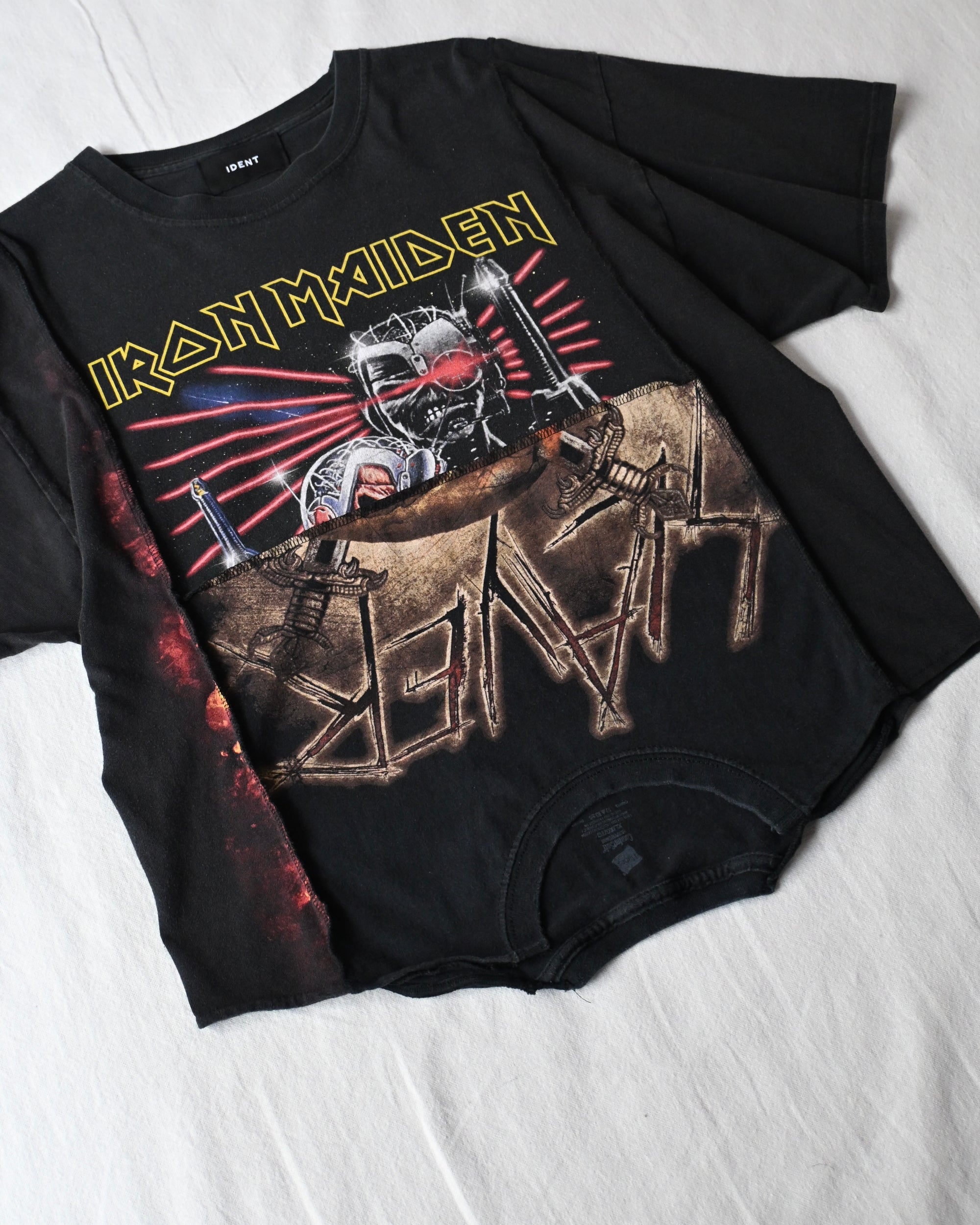 ID26-028-F / mirrored band tee【C】