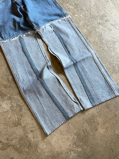 RE-013-04 /  inside out straight denim【H】