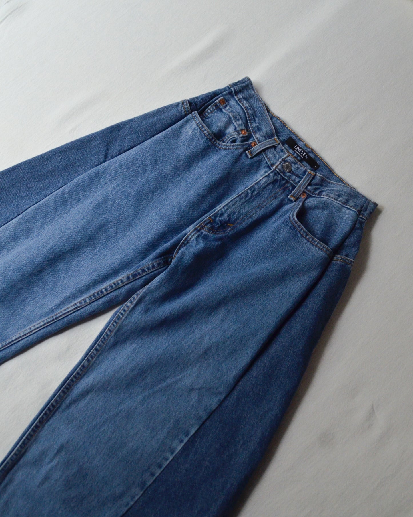 RE-010-18 / curve buggy denim【A】