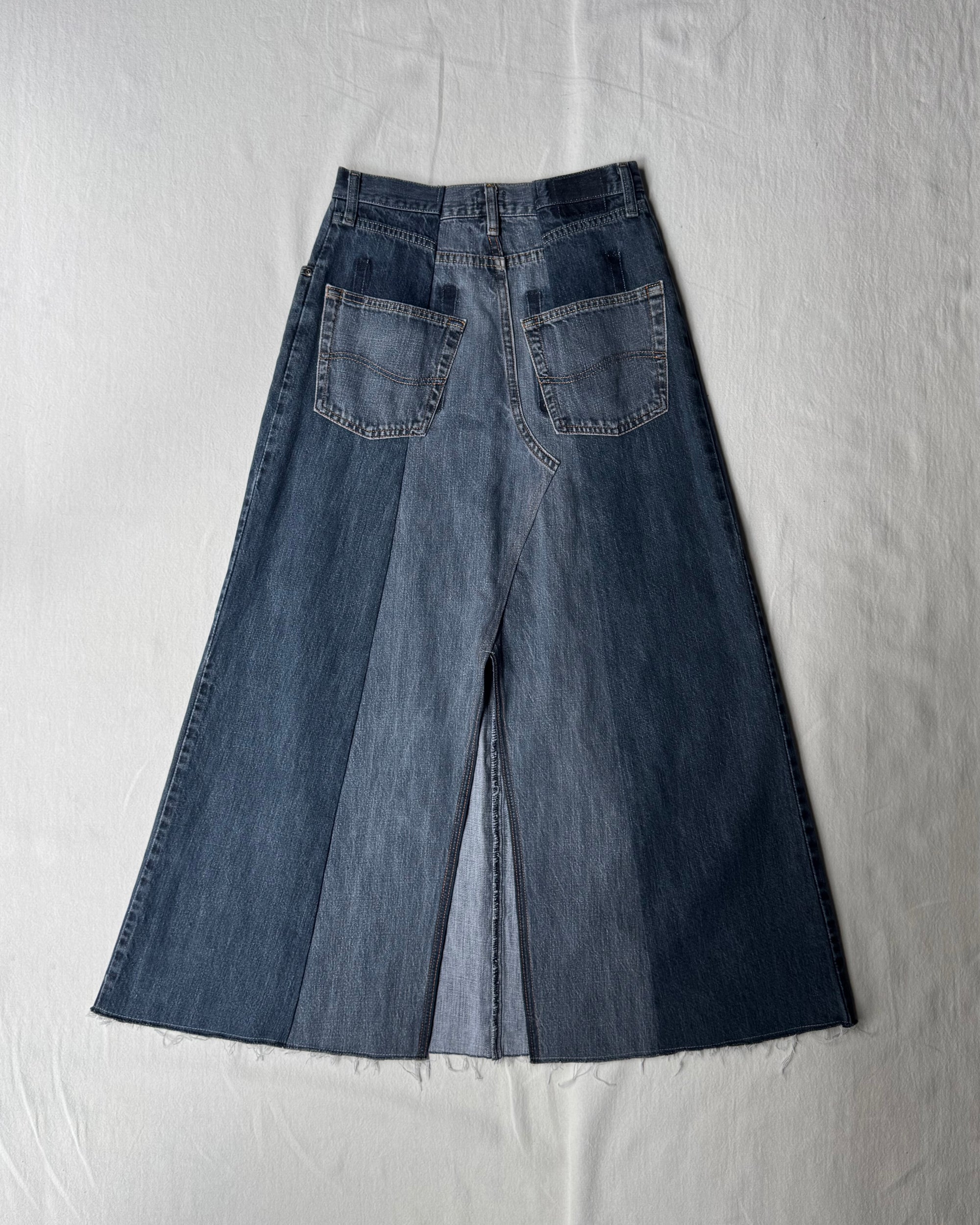 ID25-020 / rebuild denim skirt【C】