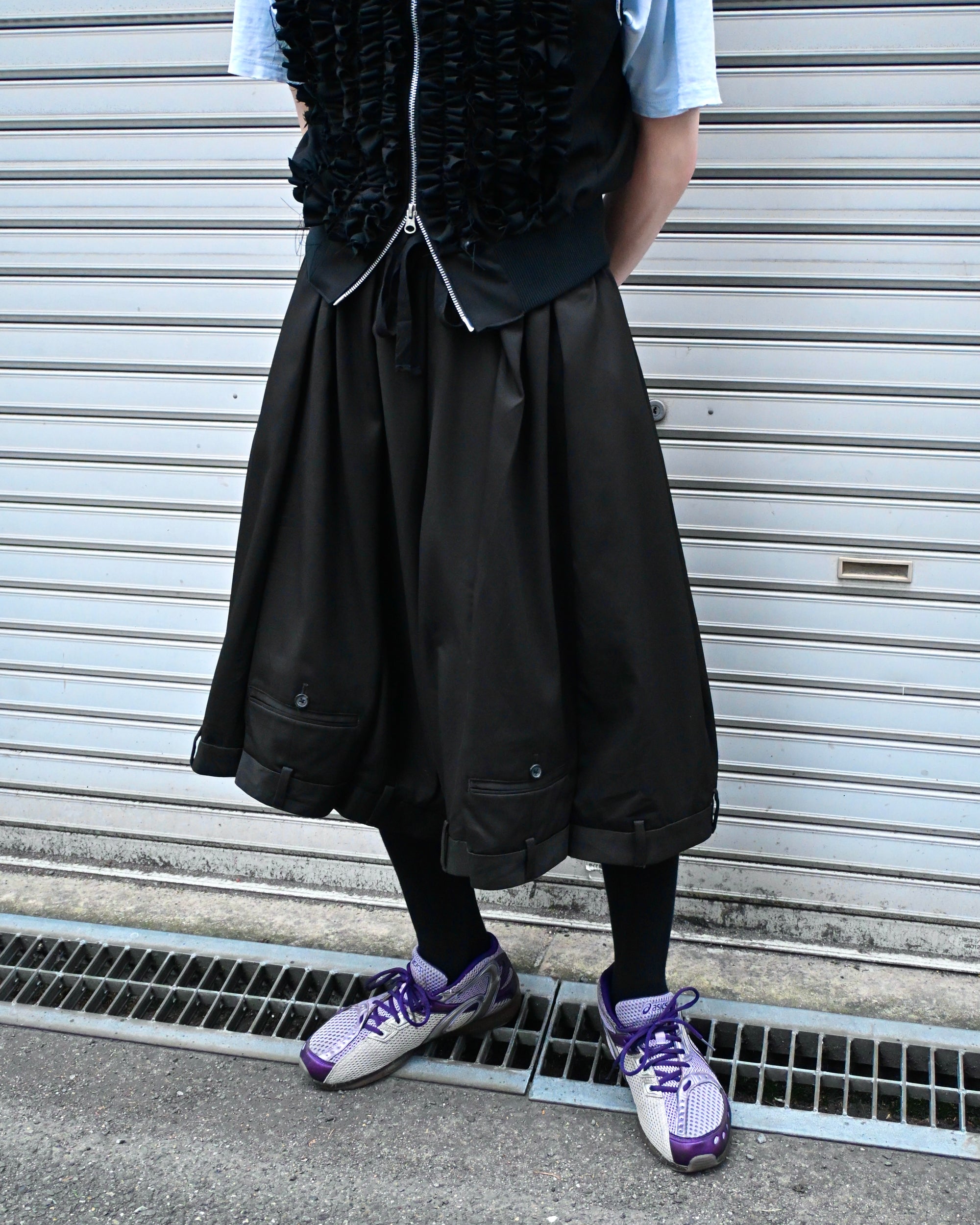 ID26-006-03-S / rebuild hakama slacks【A】
