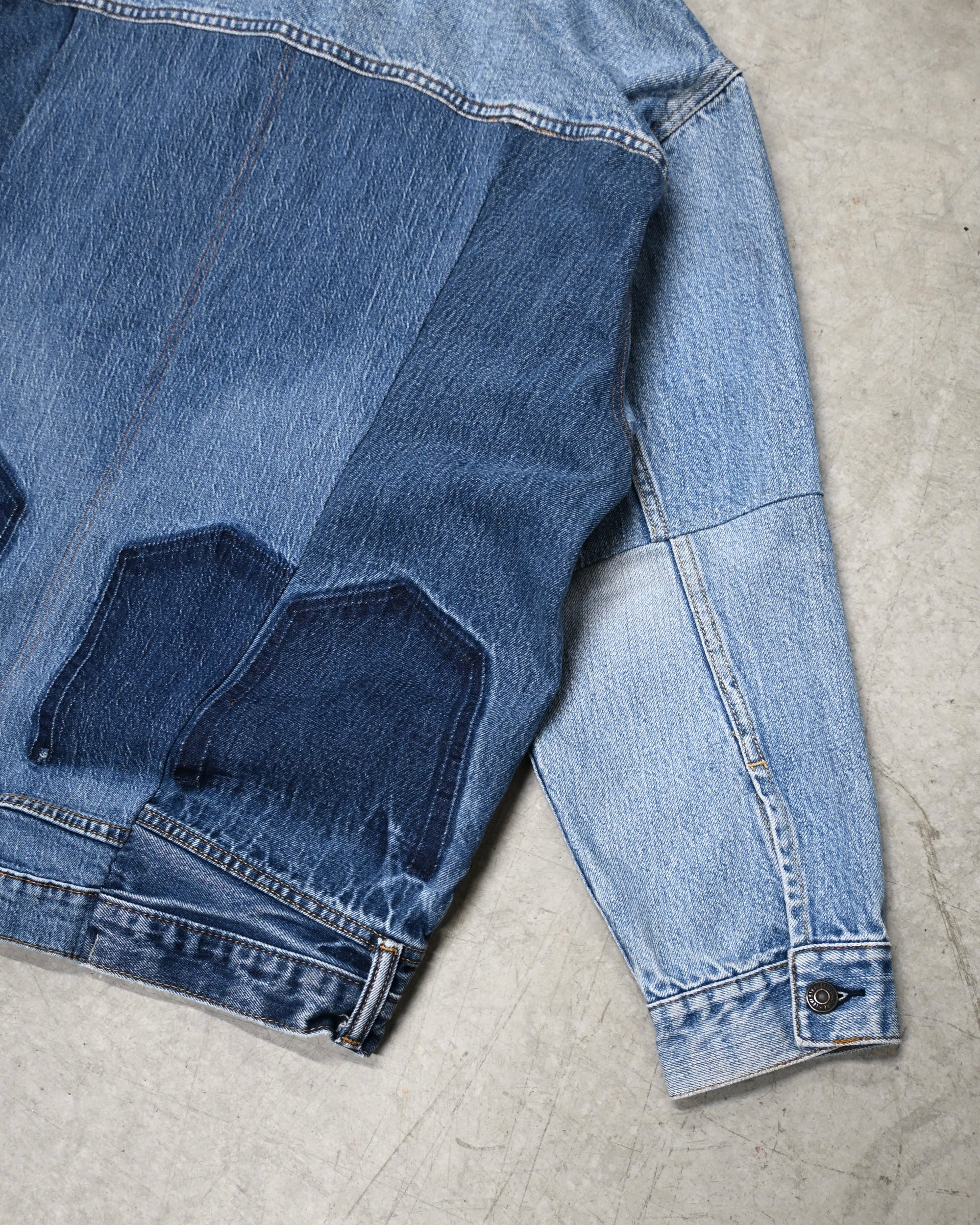 ID26-050-F / upside down denim jacket【A】