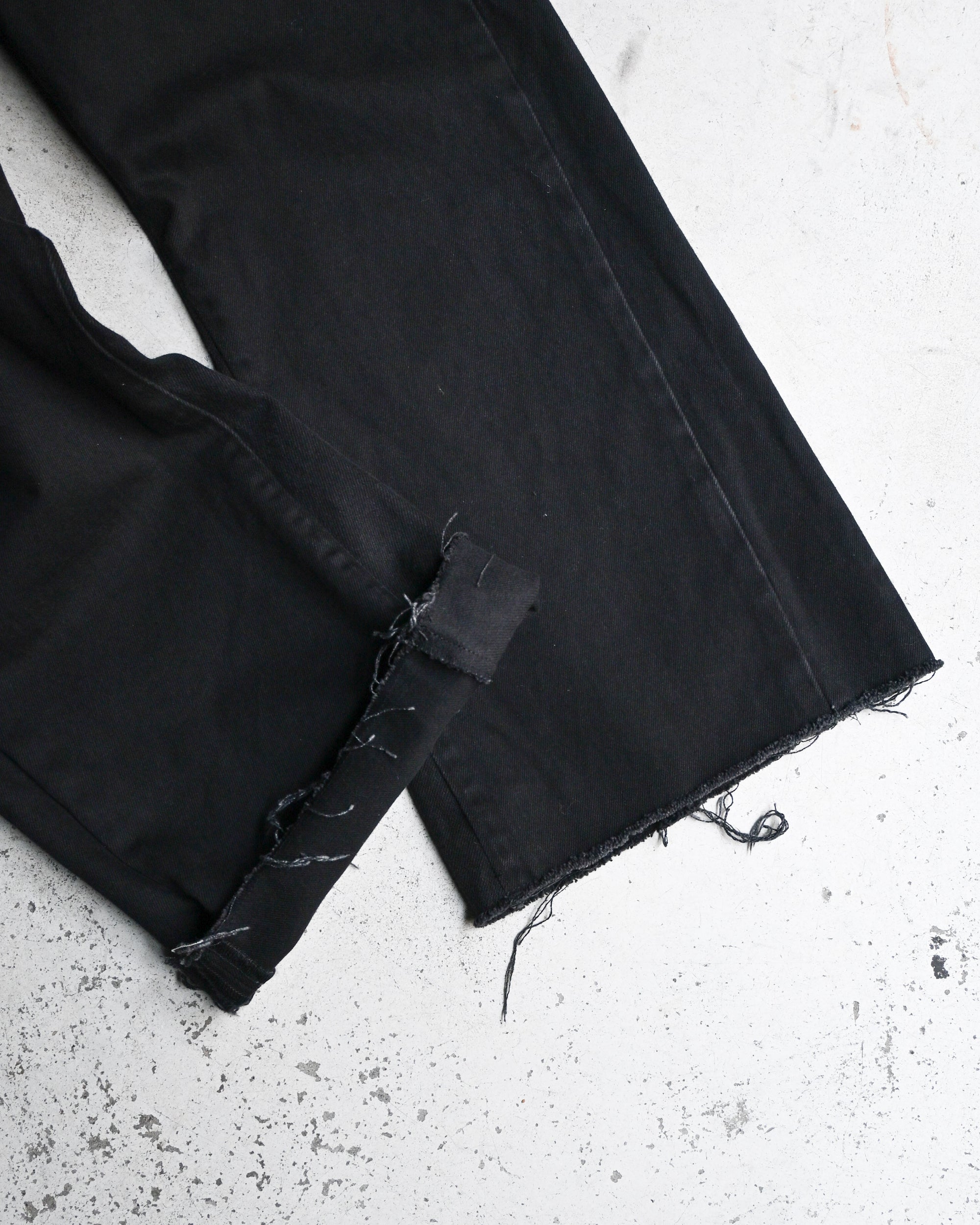 ID26-008-L / wide leg easy denim【C】