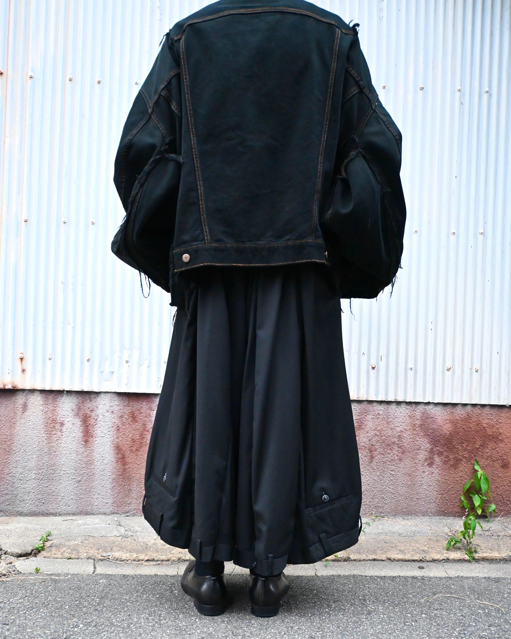 ID26-006-03-M / rebuild hakama slacks【B】