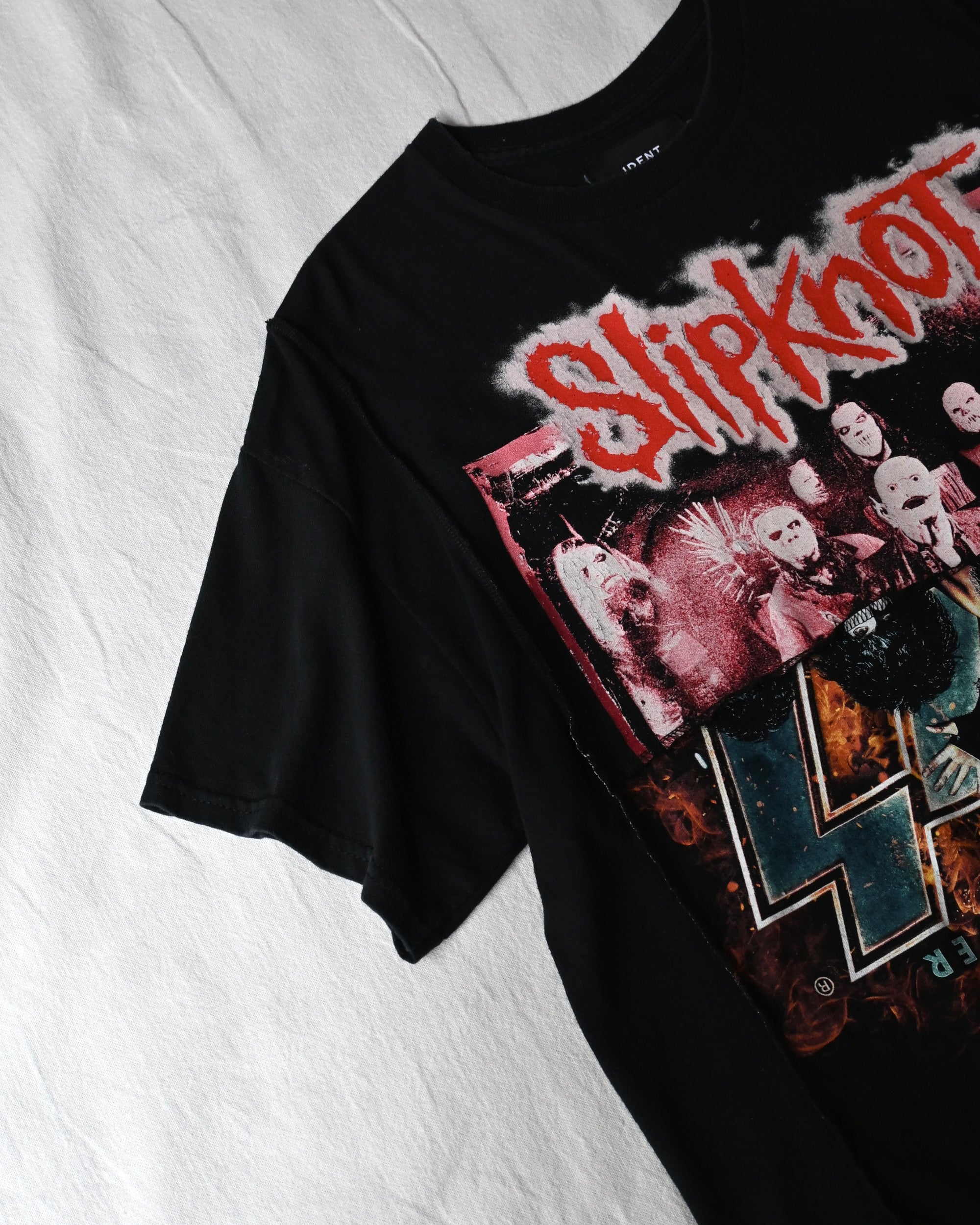 ID26-028-F / mirrored band tee【A】