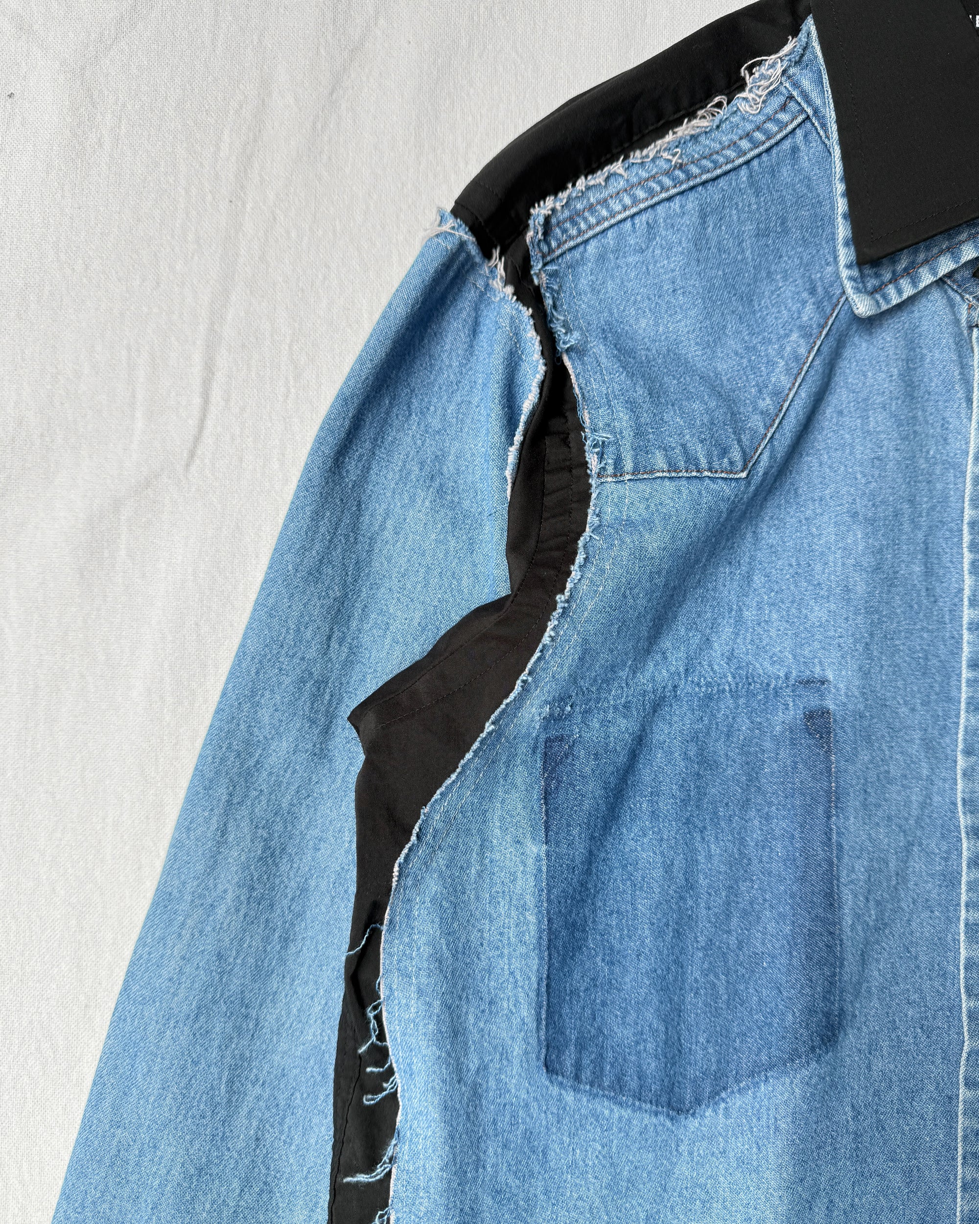 ID25-019 / docking fake layered shirt【B】