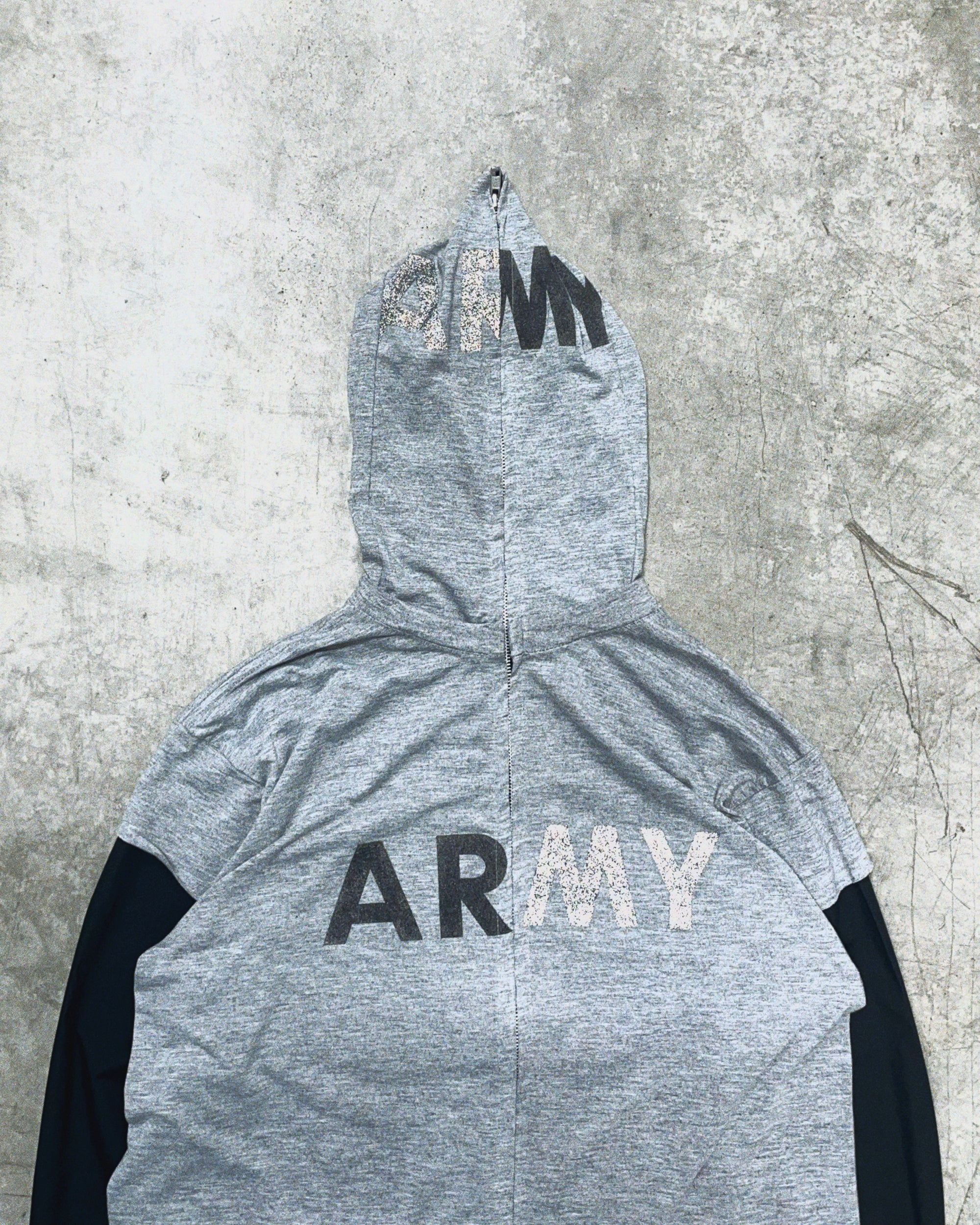 ID26-037-F / layered ARMY top【A】