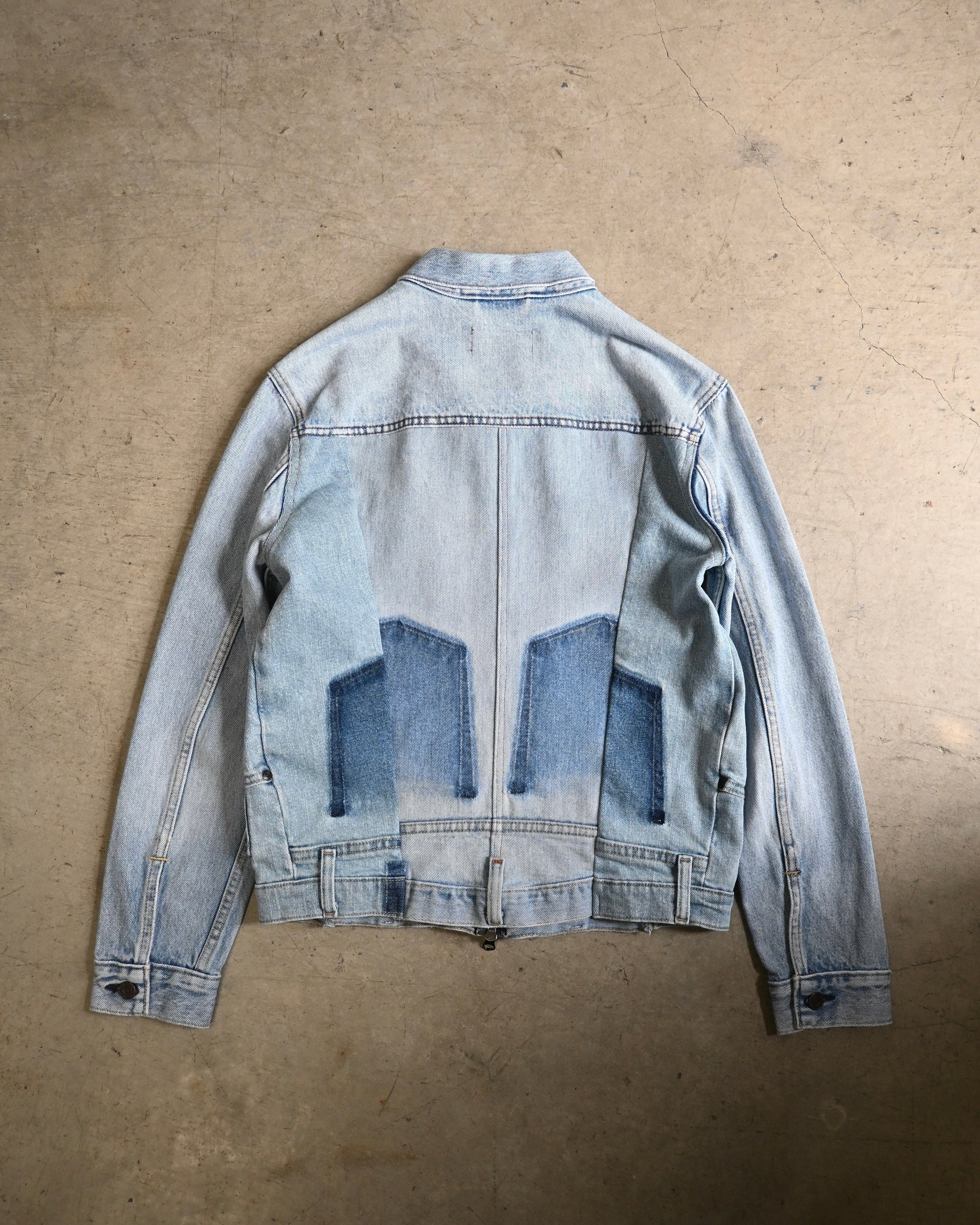 ID26-050-F / upside down denim jacket 【B】