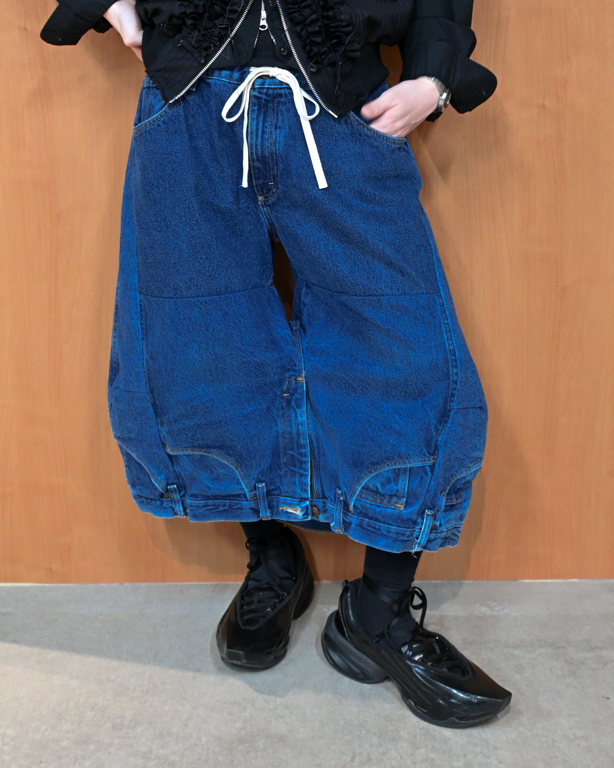 ID26−021-02-F / donut denim pant【B】