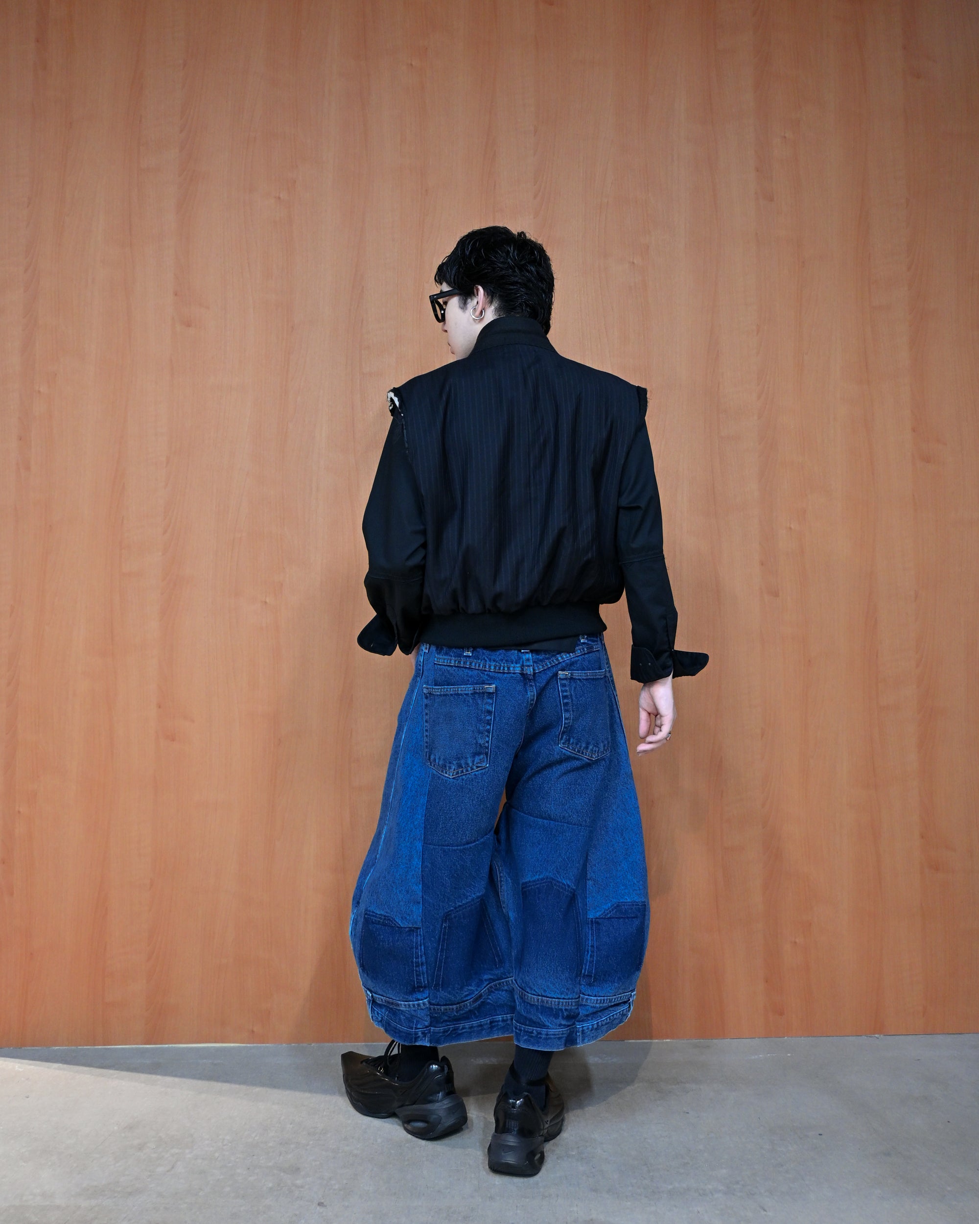 ID26−021-02-F / donut denim pant【B】
