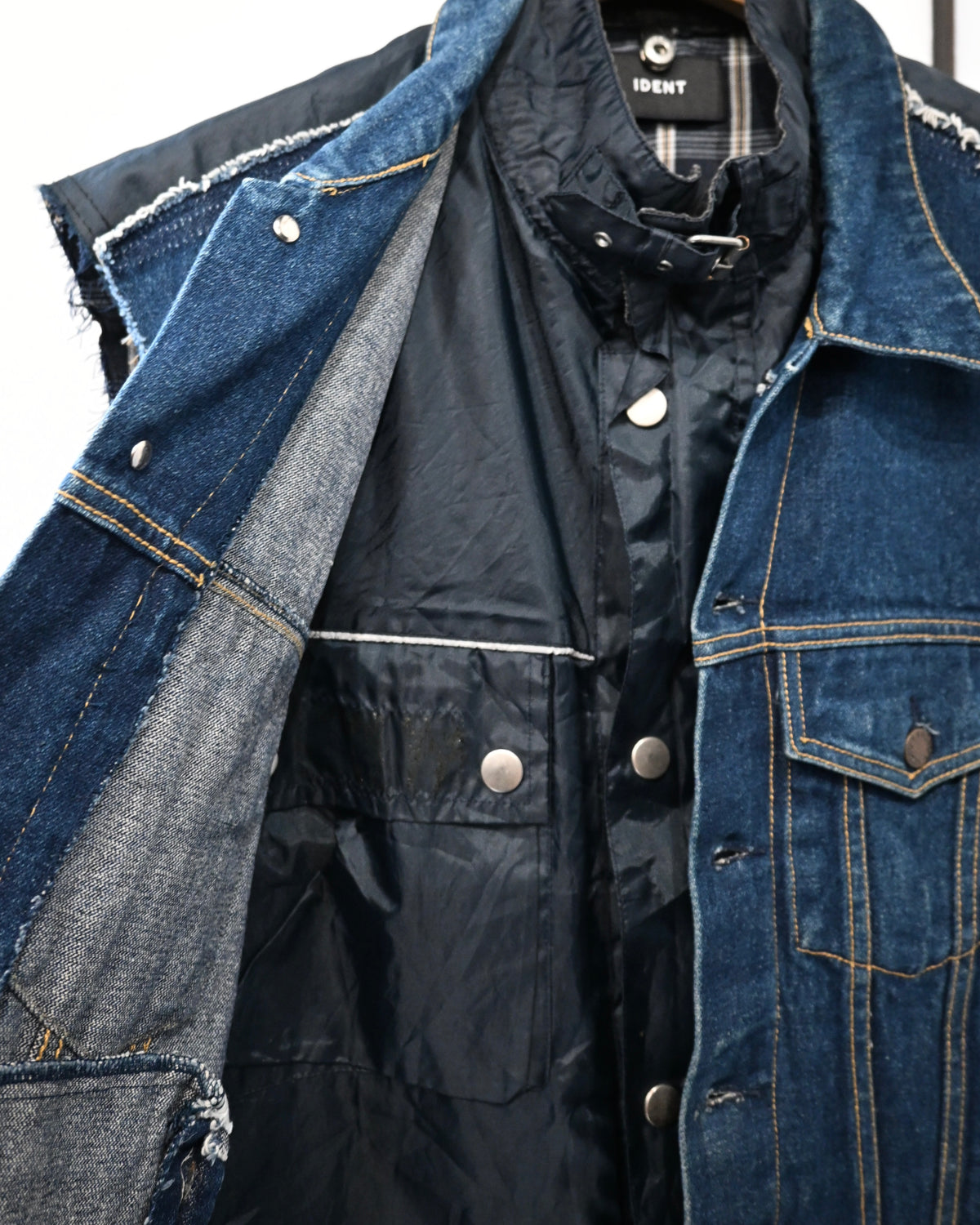 ID26-056-F / fake layered work vest【A】