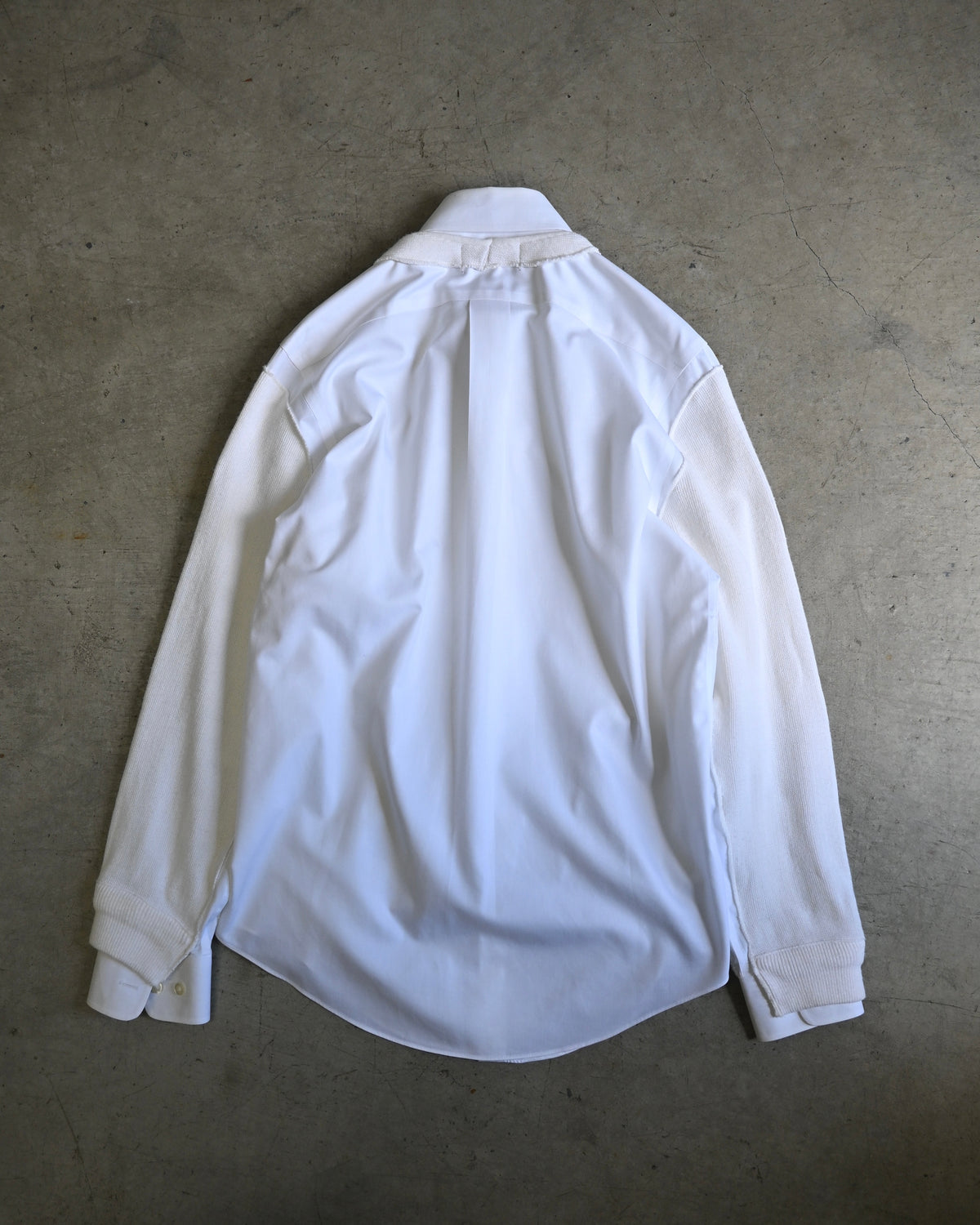 ID26-048-F / fake layered cardigan【A】