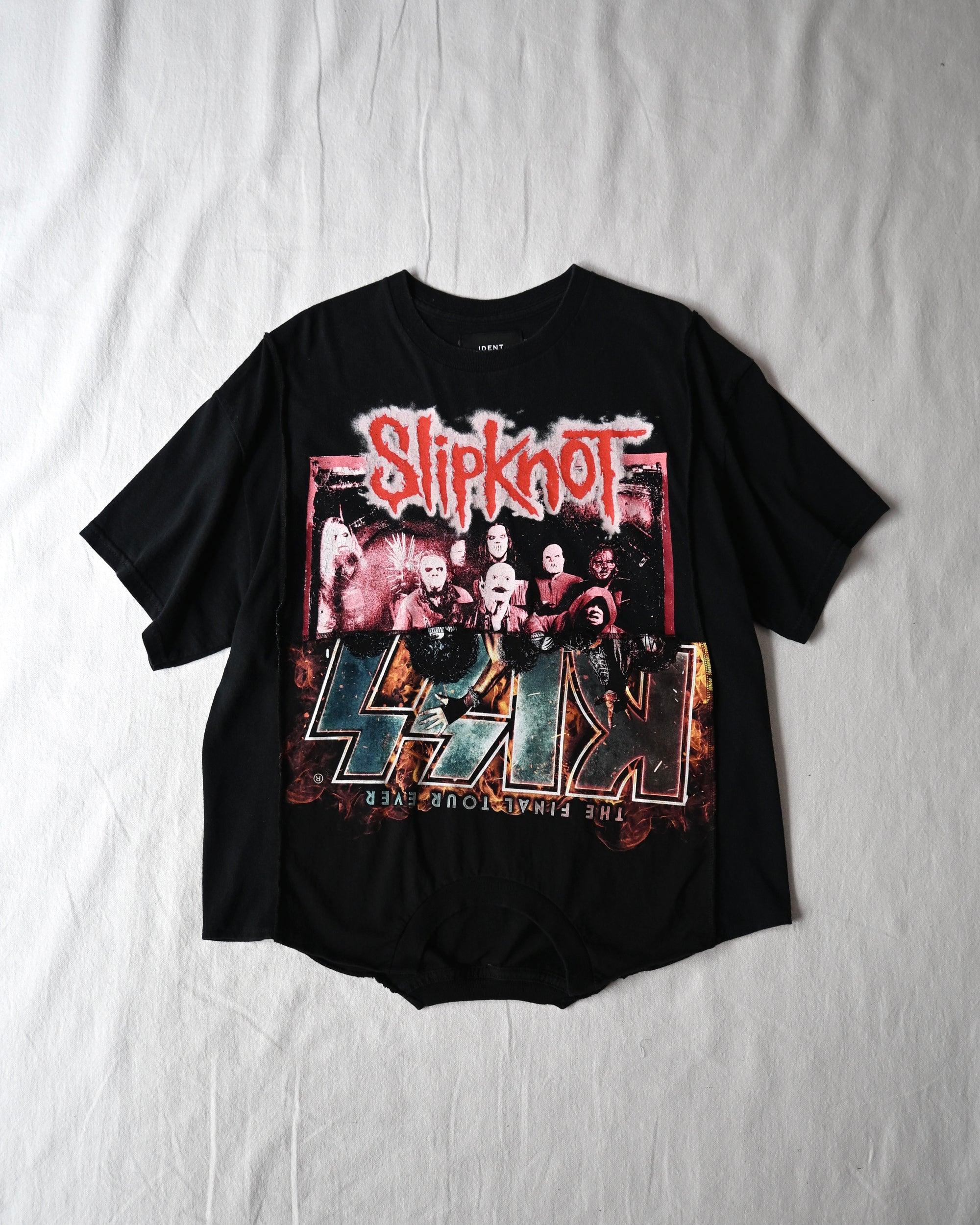 ID26-028-F / mirrored band tee【A】
