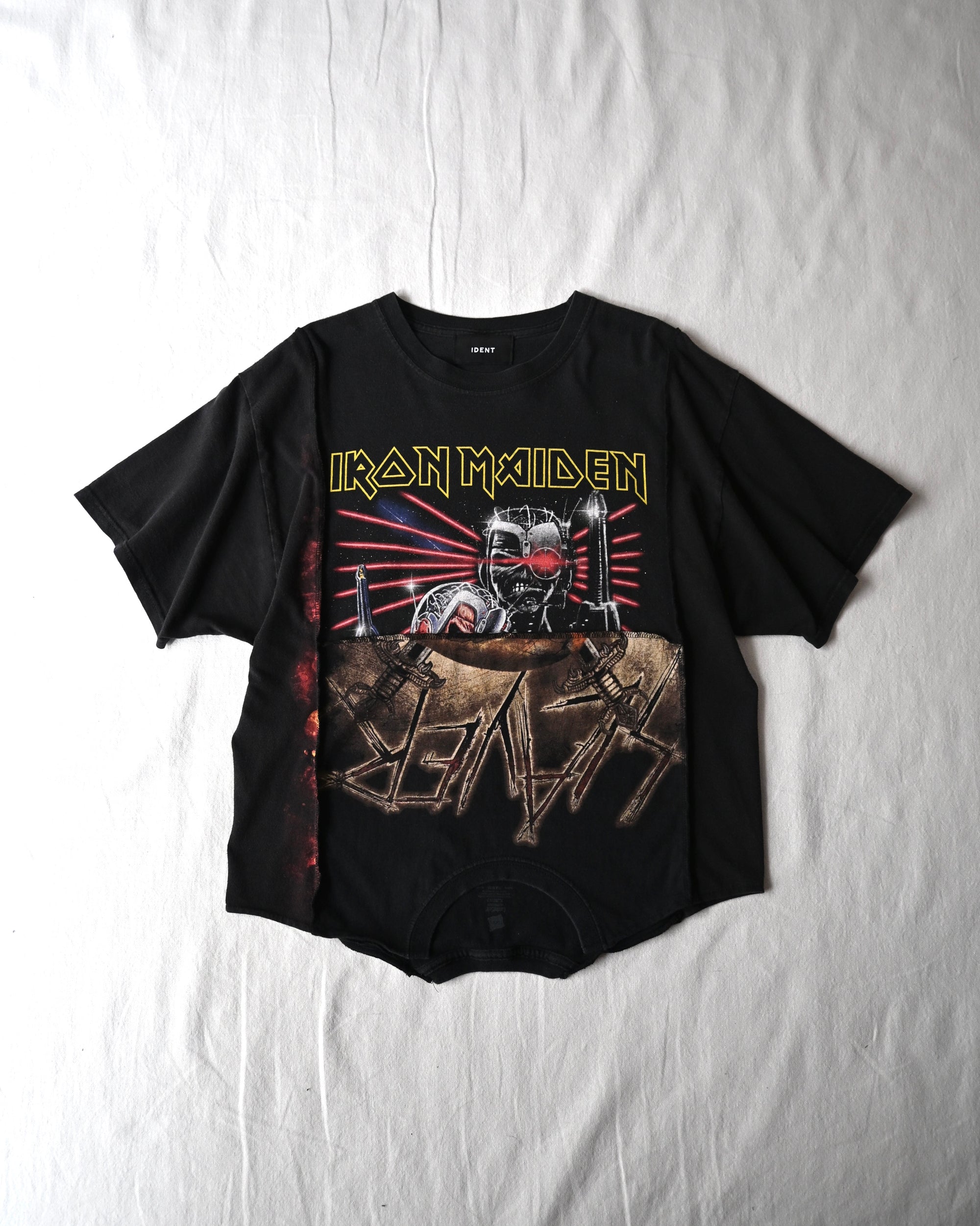 ID26-028-F / mirrored band tee【C】