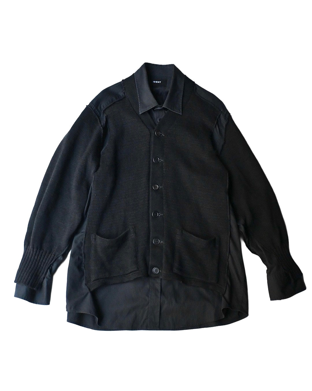 ID26-047-F / fake layered vintage cardigan 【B】