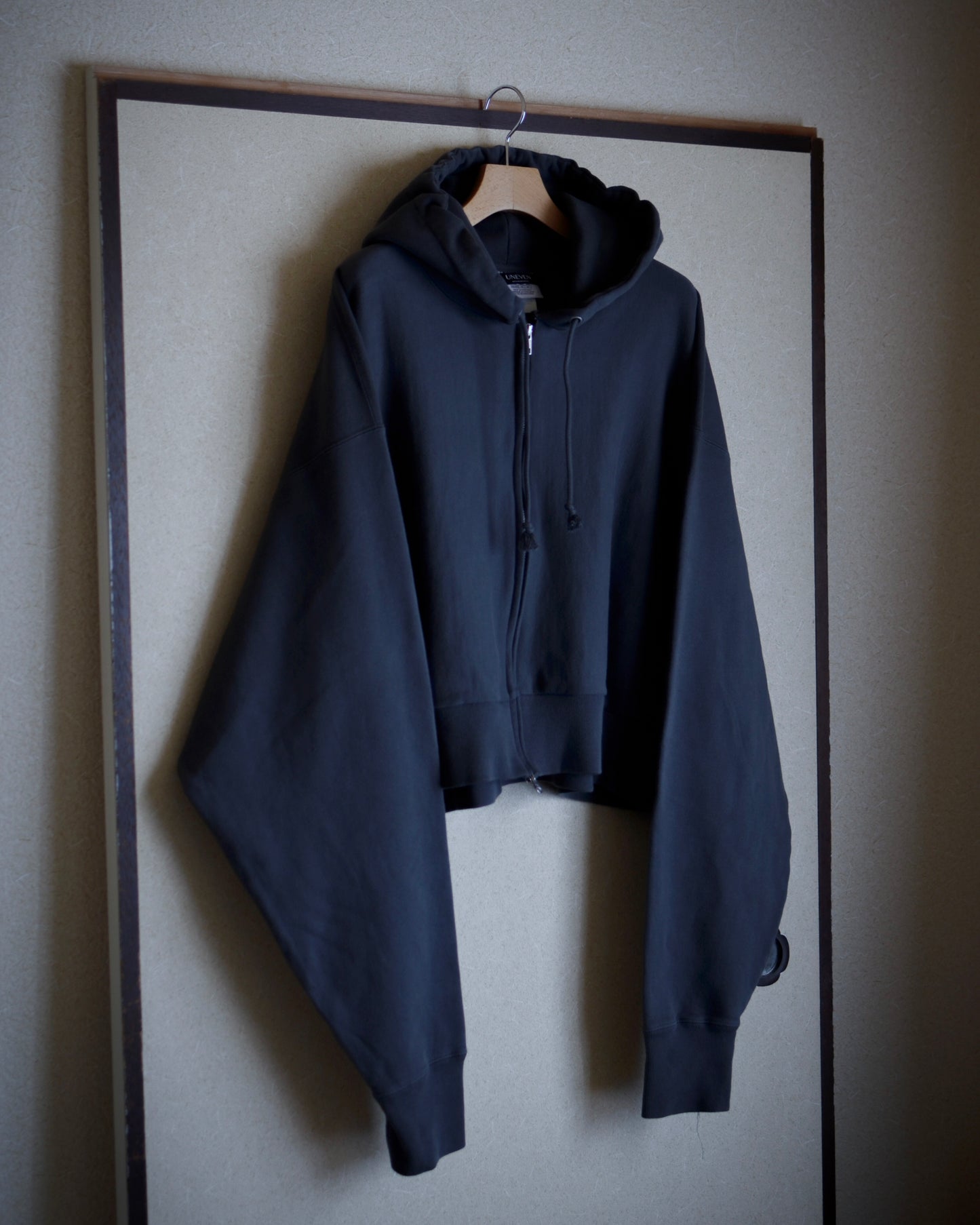 RE-033 / resized zip hoodie 【A】