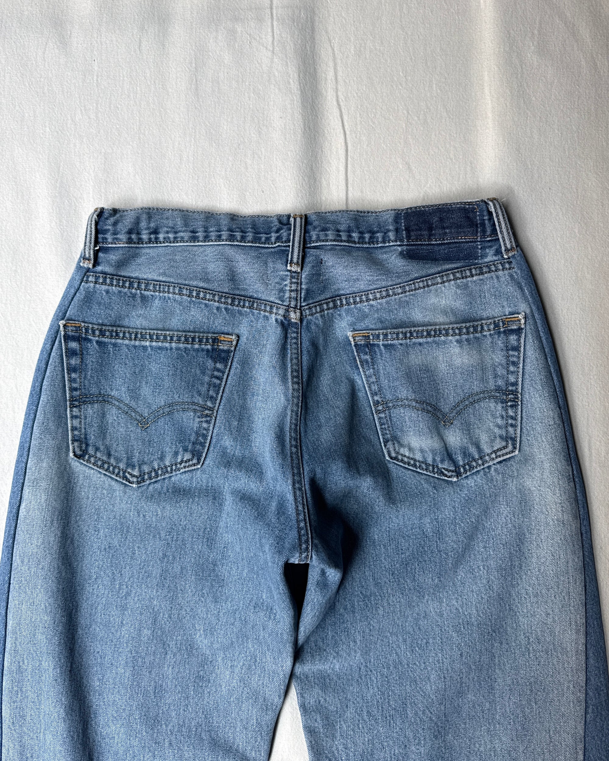 ID25-005-01-F / wide leg easy denim【E】