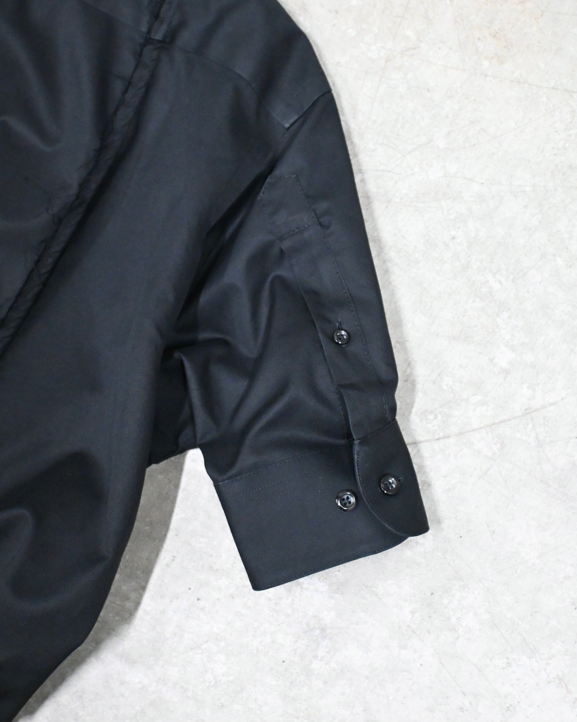 ID26-036-L / denim waist short sleeve shirt【A】