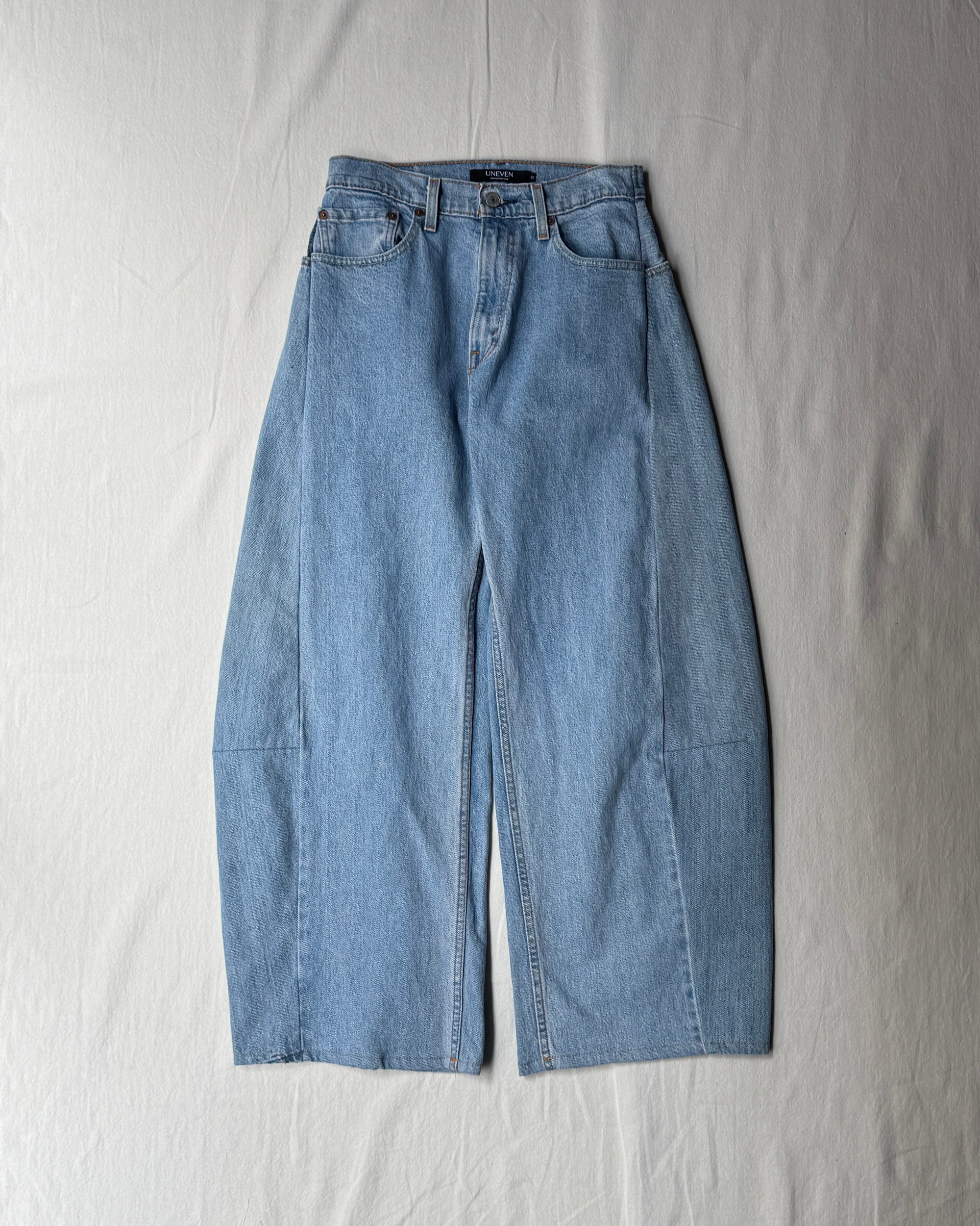 RE-010-27 / curve buggy denim【A】