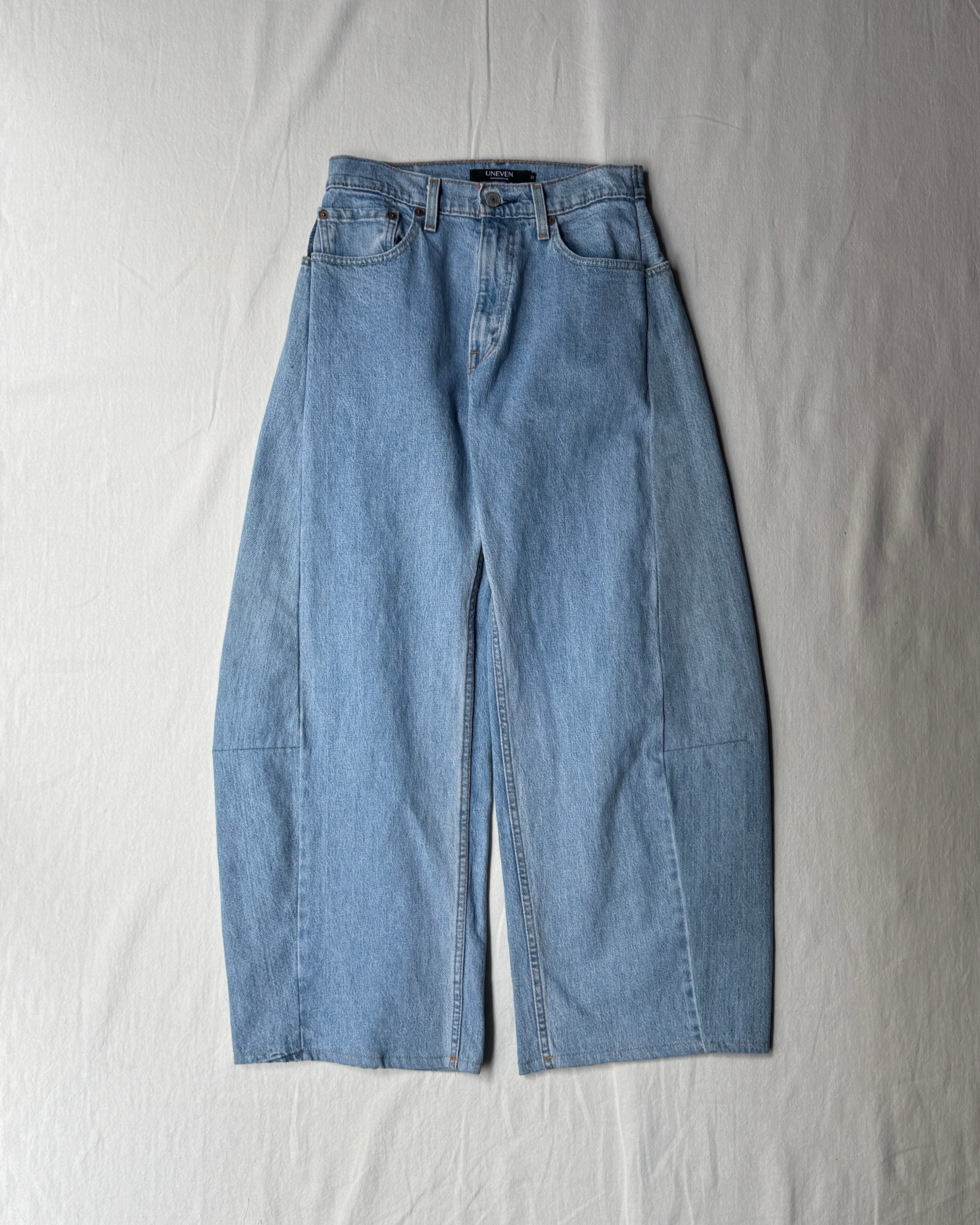 RE-010-27 / curve buggy denim【A】