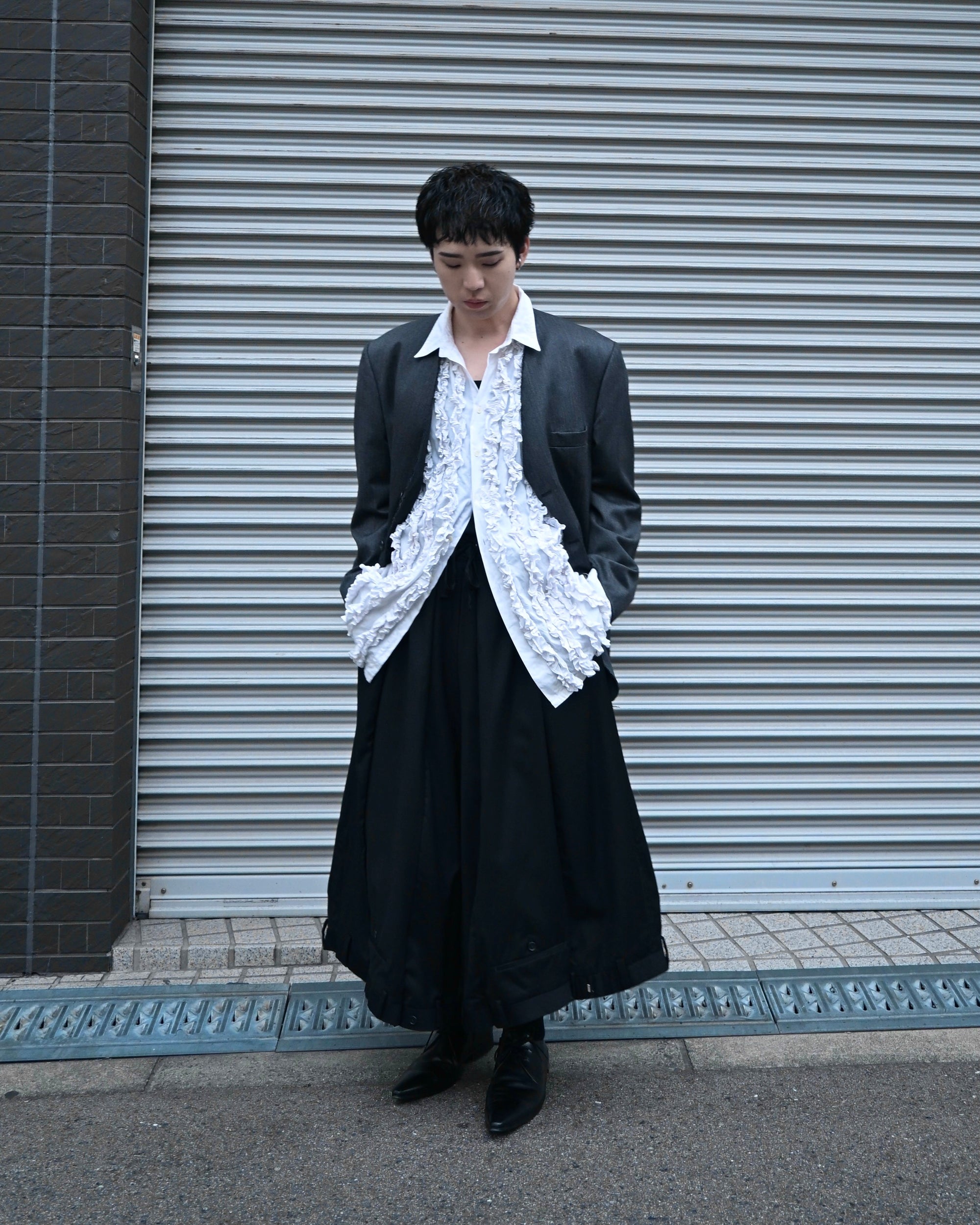 ID26-006-03-M / rebuild hakama slacks【A】