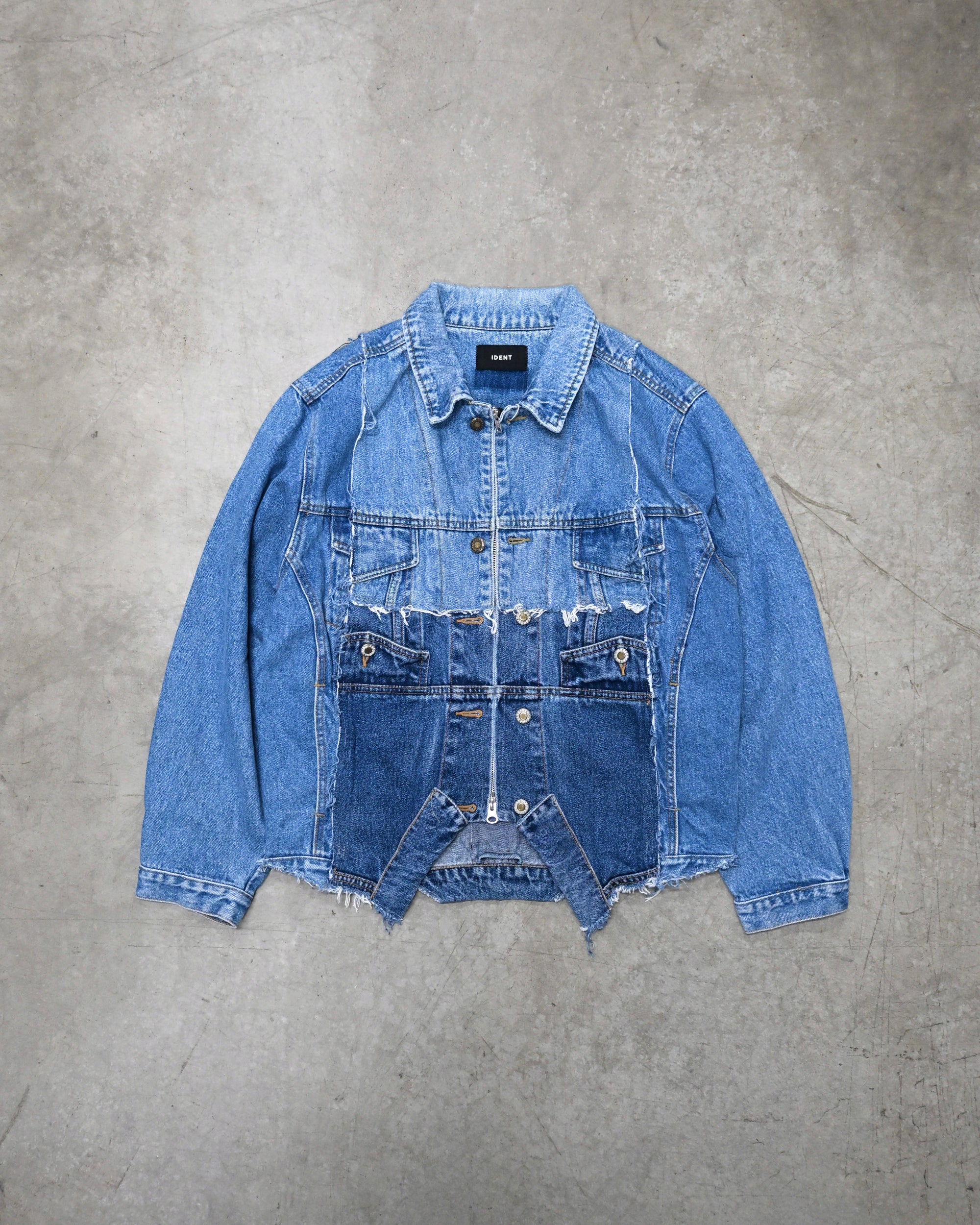 ID26-041-F / mirrored denim jacket【B】