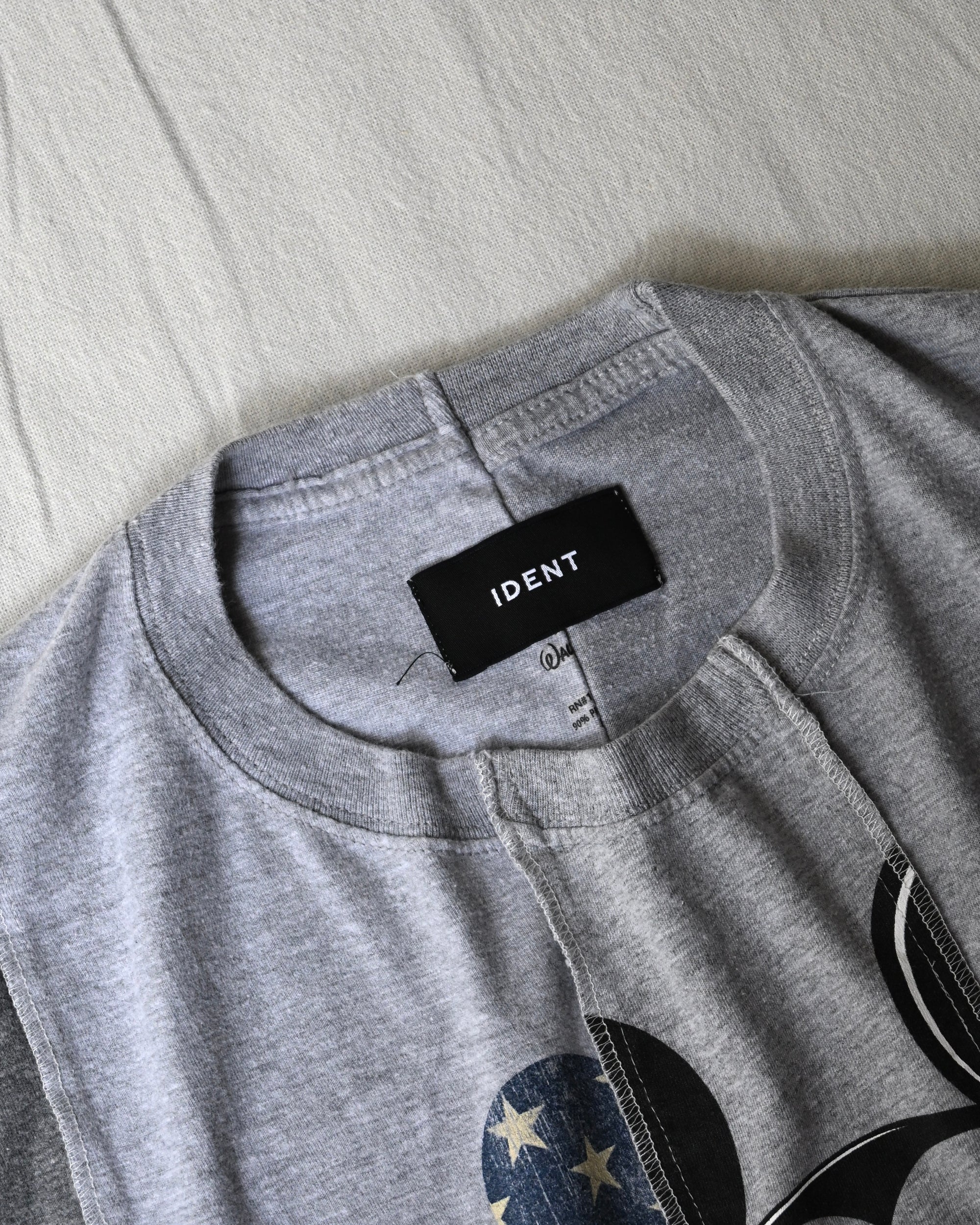 ID26-024-F / rebuild mickey tee【A】