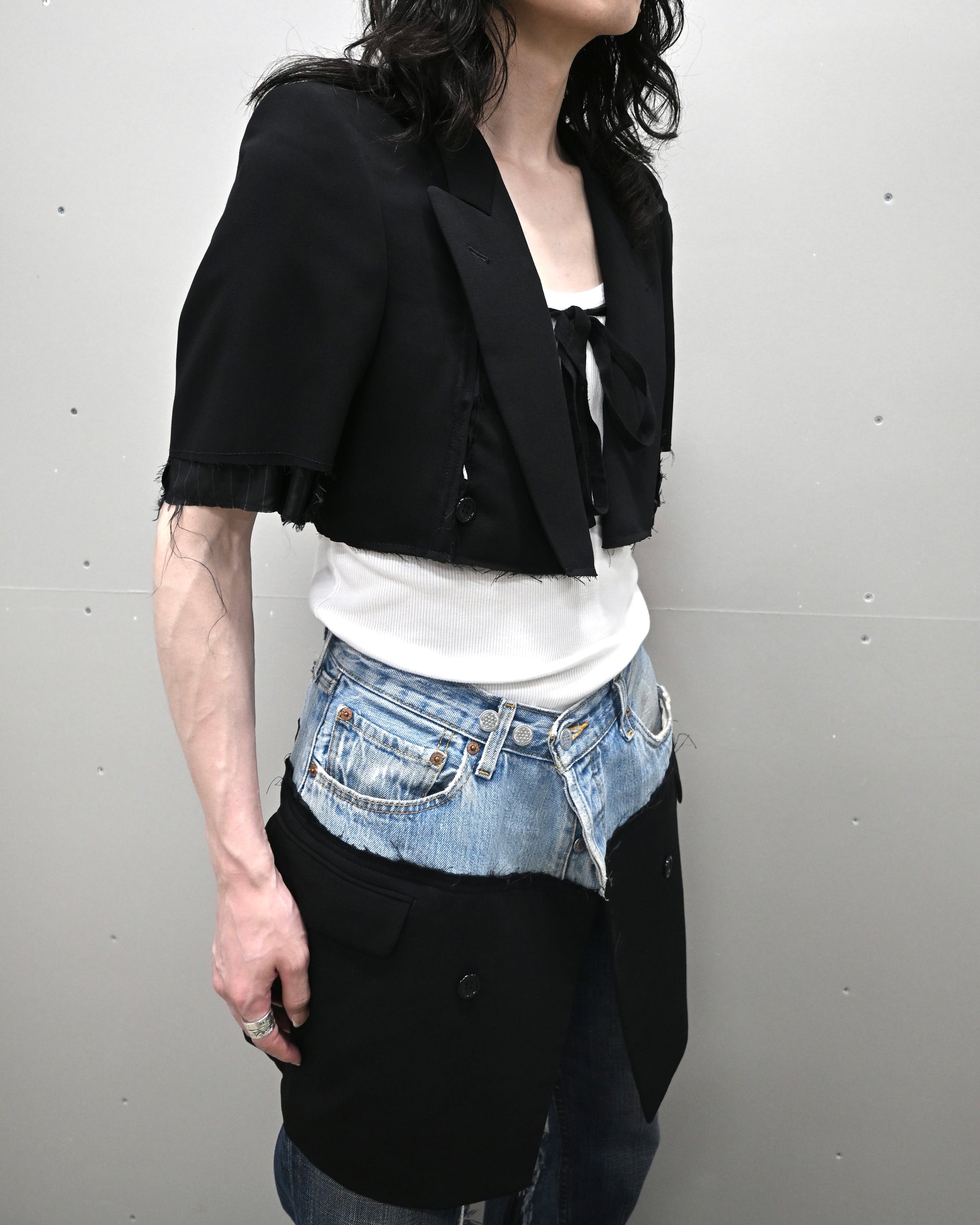 ID26-002-02-F / short sleeve tailored【A】
