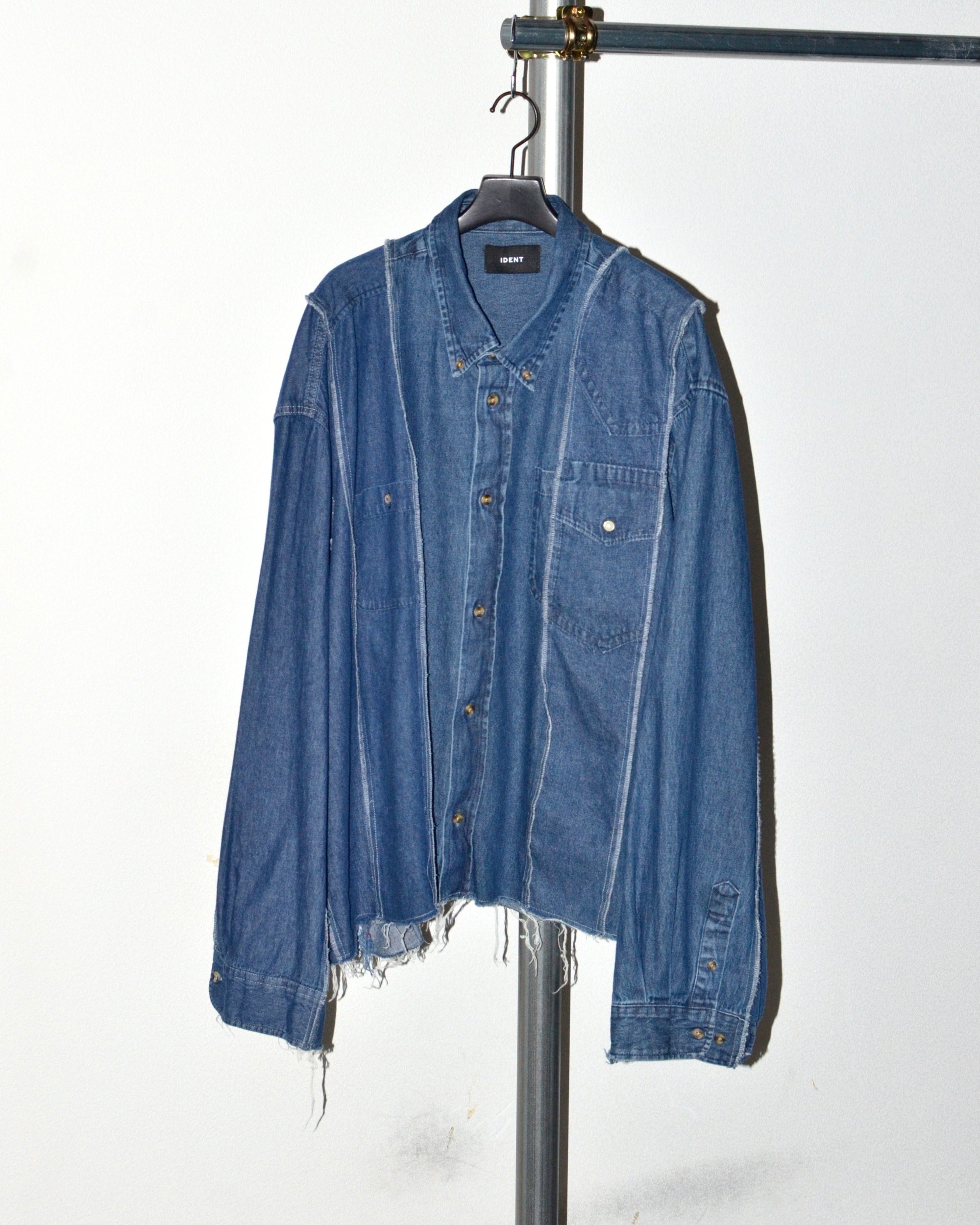 ID25-028-F / docking over denim shirt jacket【A】