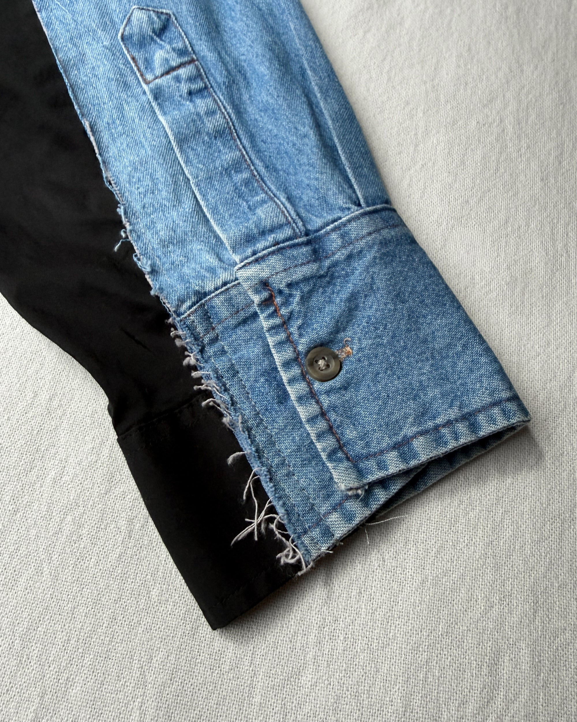 ID25-019 / docking fake layered shirt【B】