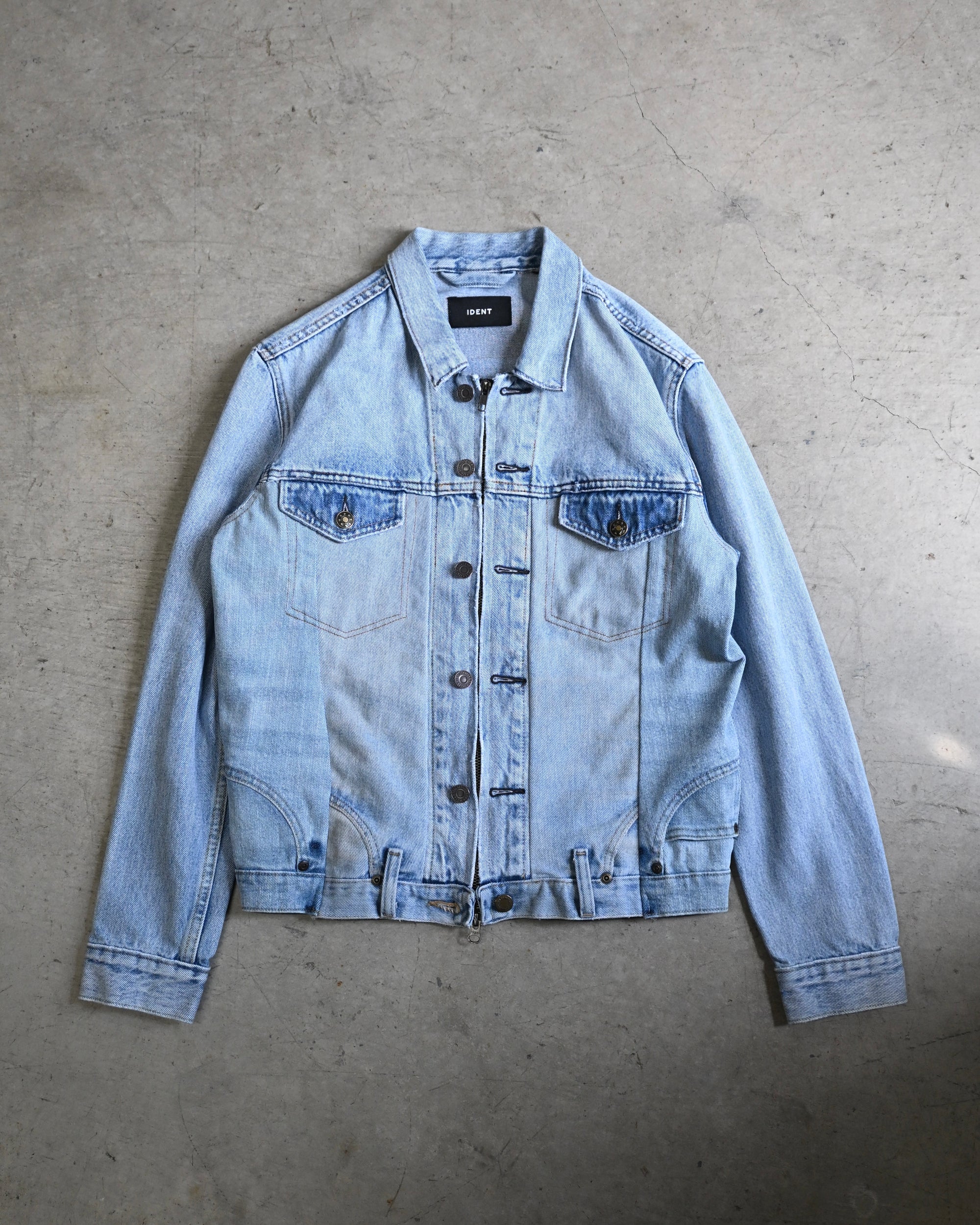 ID26-050-F / upside down denim jacket 【B】