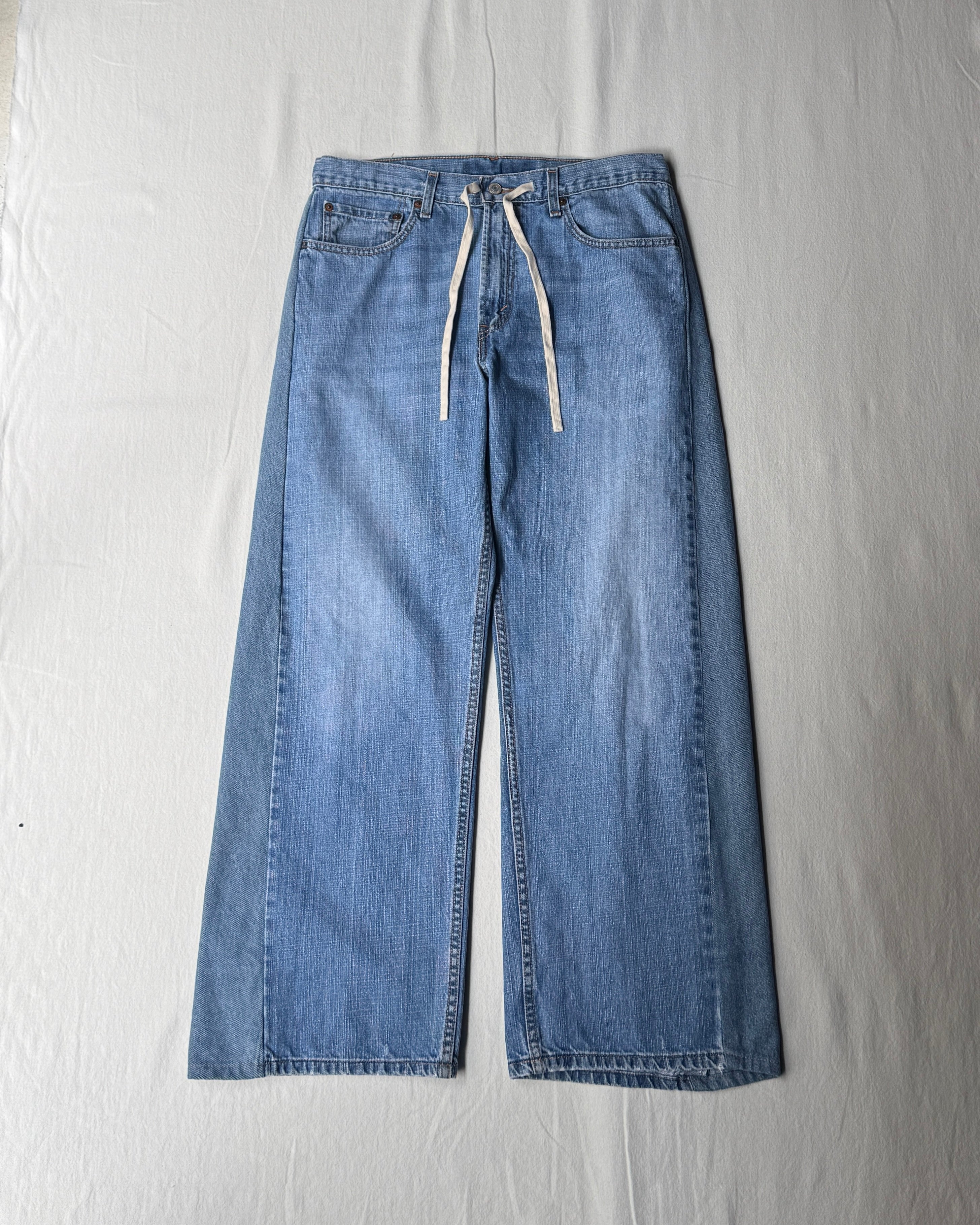 ID25-005-01-F / wide leg easy denim【C】