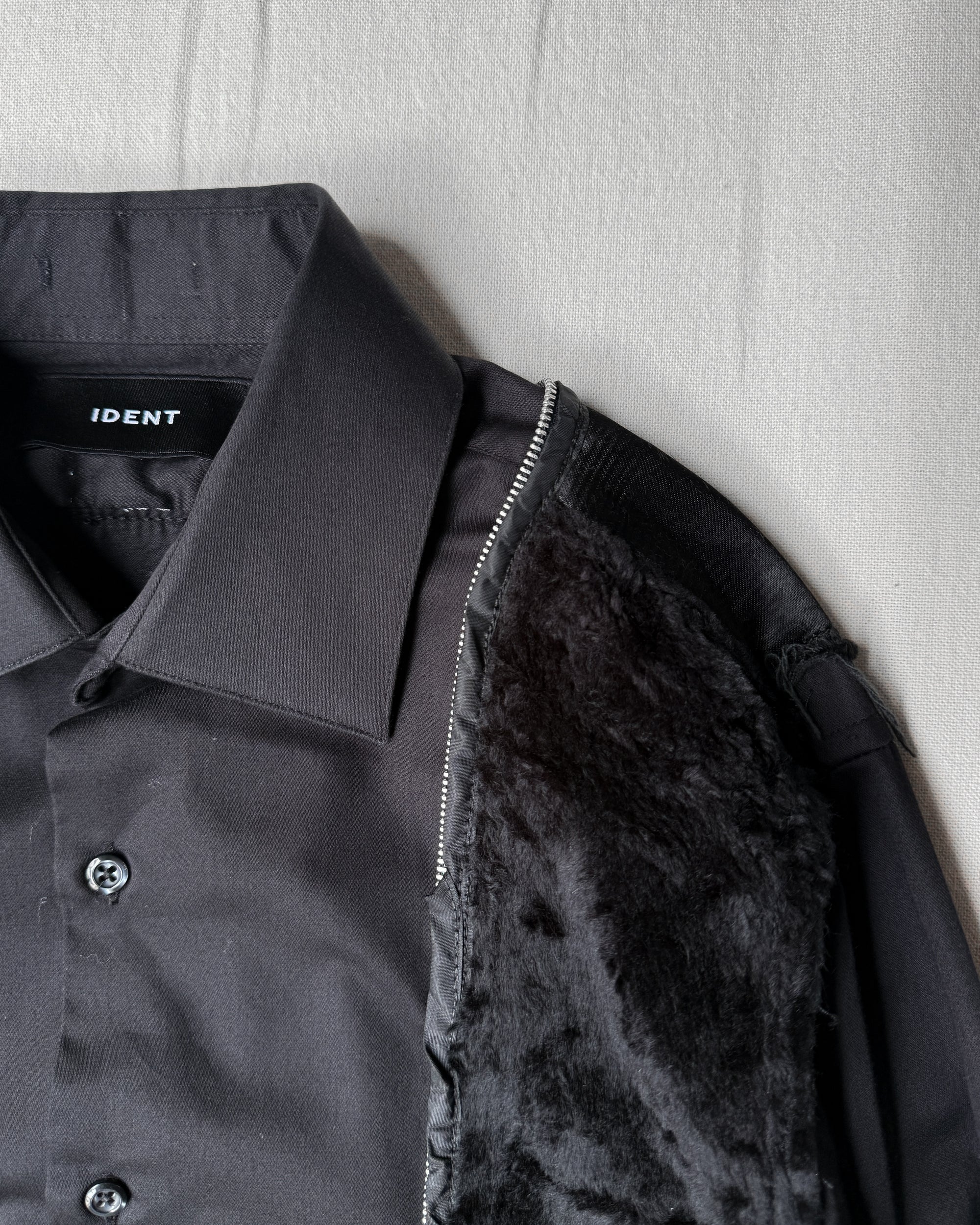 ID25-022-F / liner layered shirt【B】