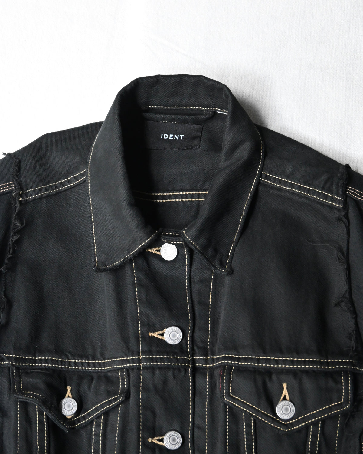 ID-006-07-F / rebuild denim overdyed【A】