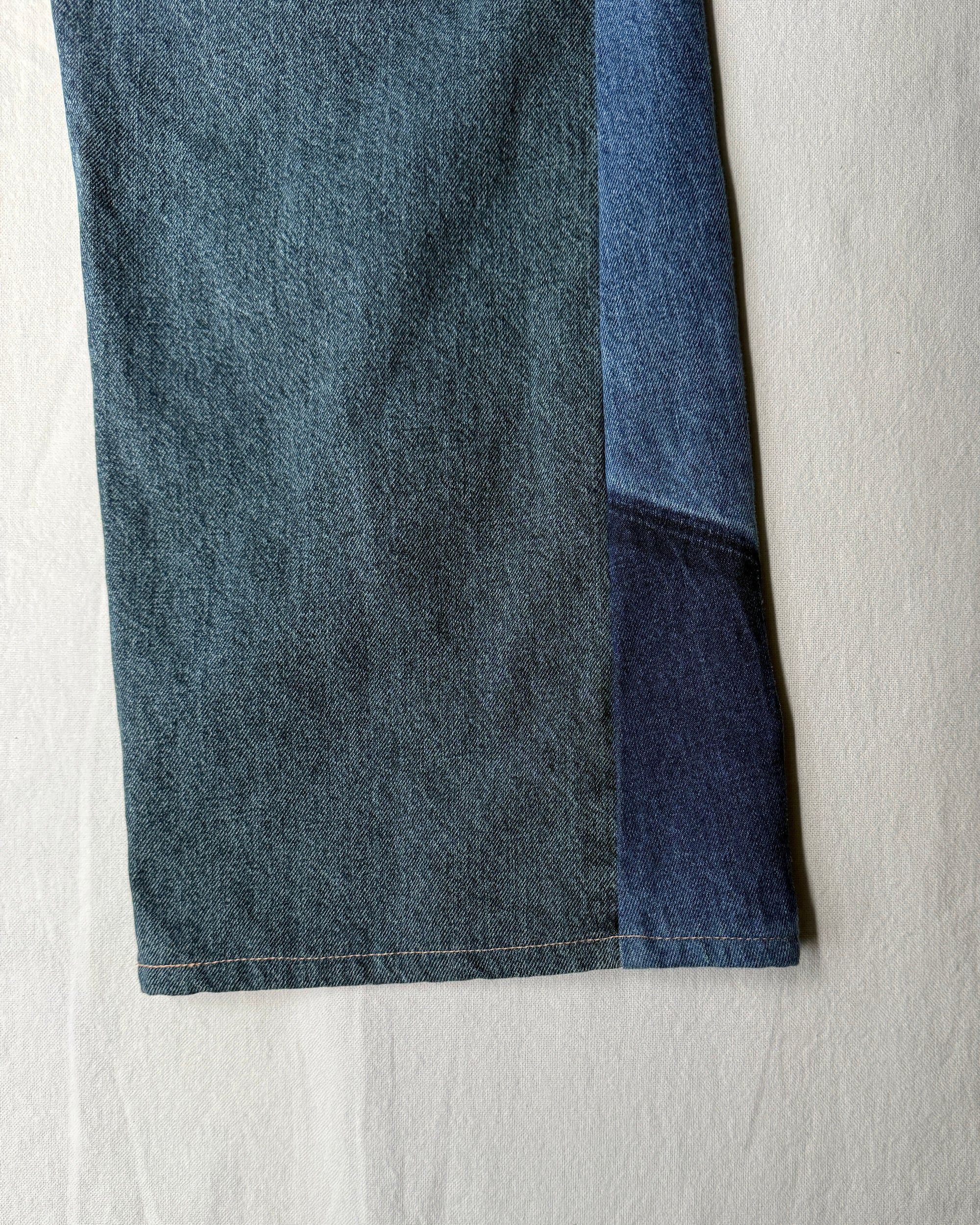 ID25-005-01-F / wide leg easy denim【B】