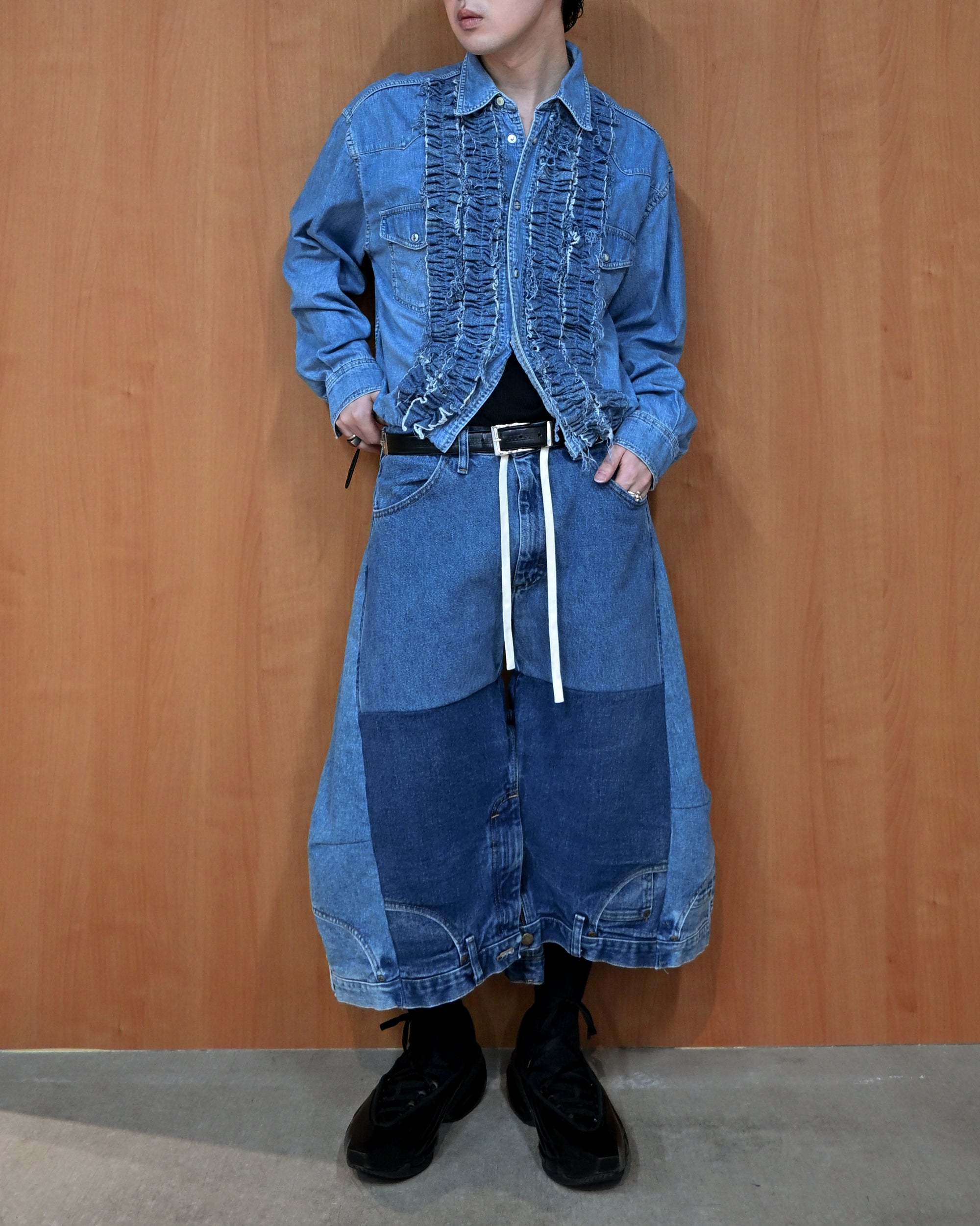 ID26−021-02-F / donut denim pant【C】