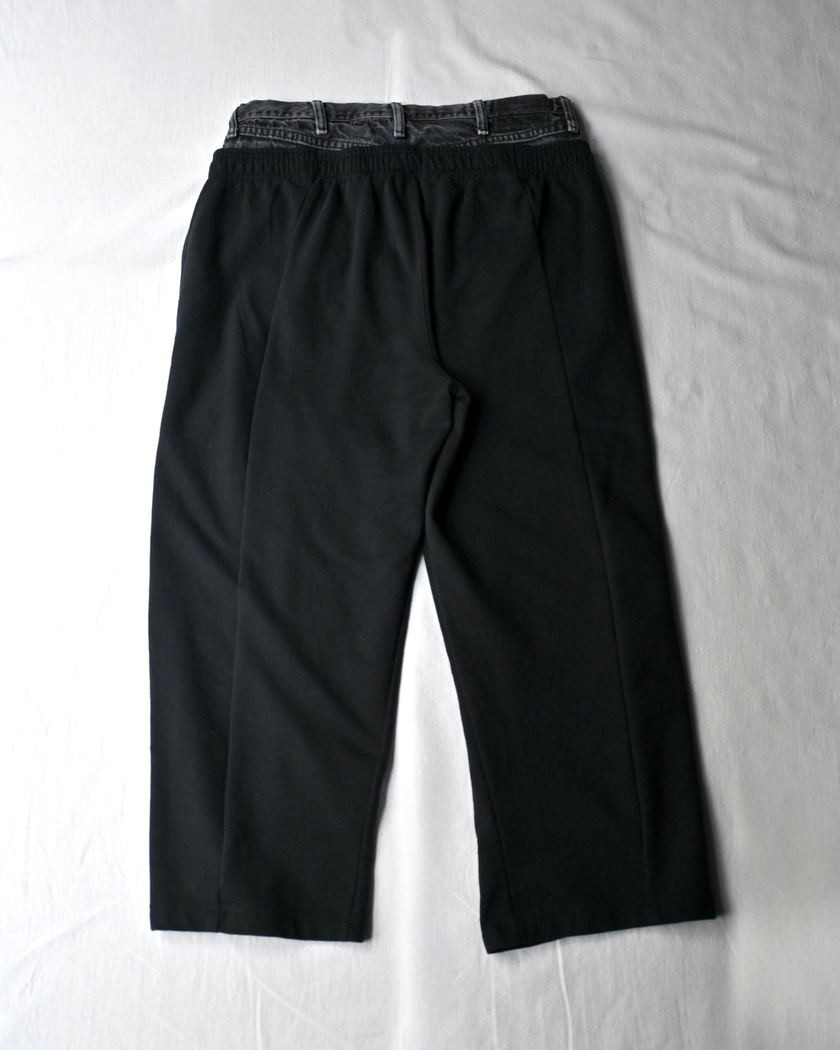 ID26-051-F / double wast wide sweat【B】