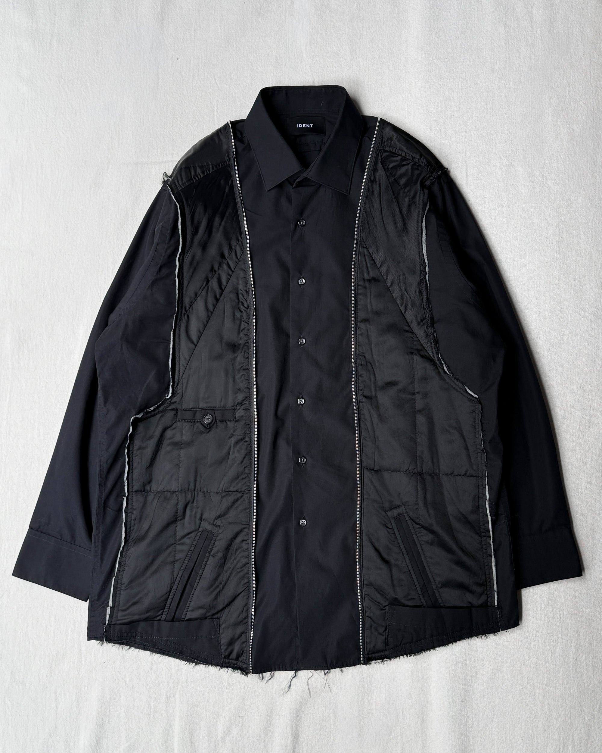 ID25-022-F / liner layered shirt【A】