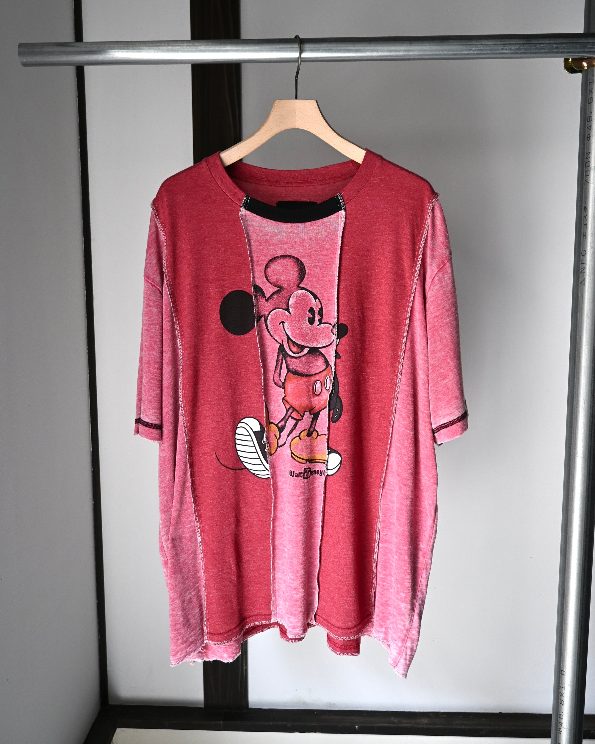 ID26-024-F / rebuild mickey tee 【E】