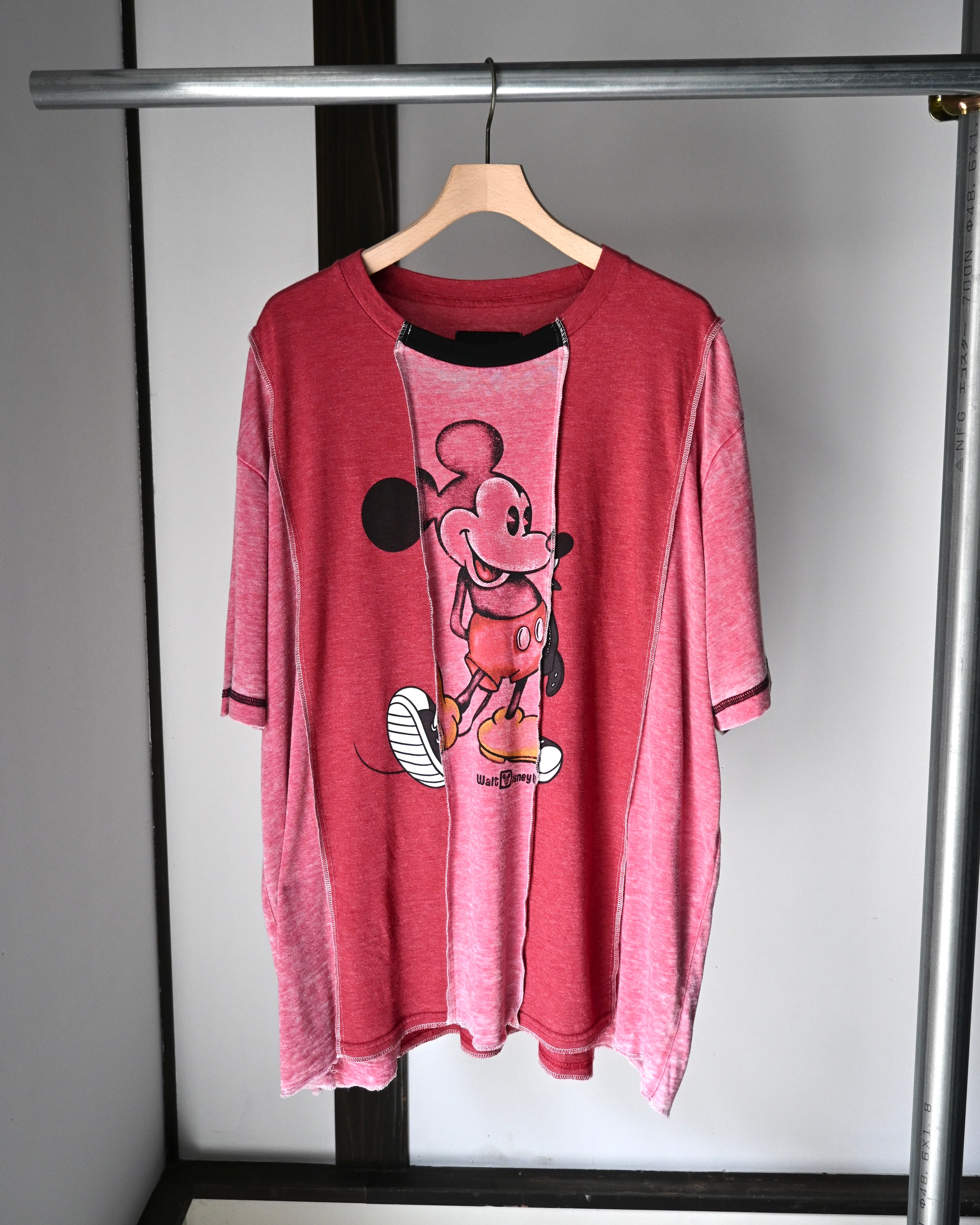 ID26-024-F / rebuild mickey tee 【E】