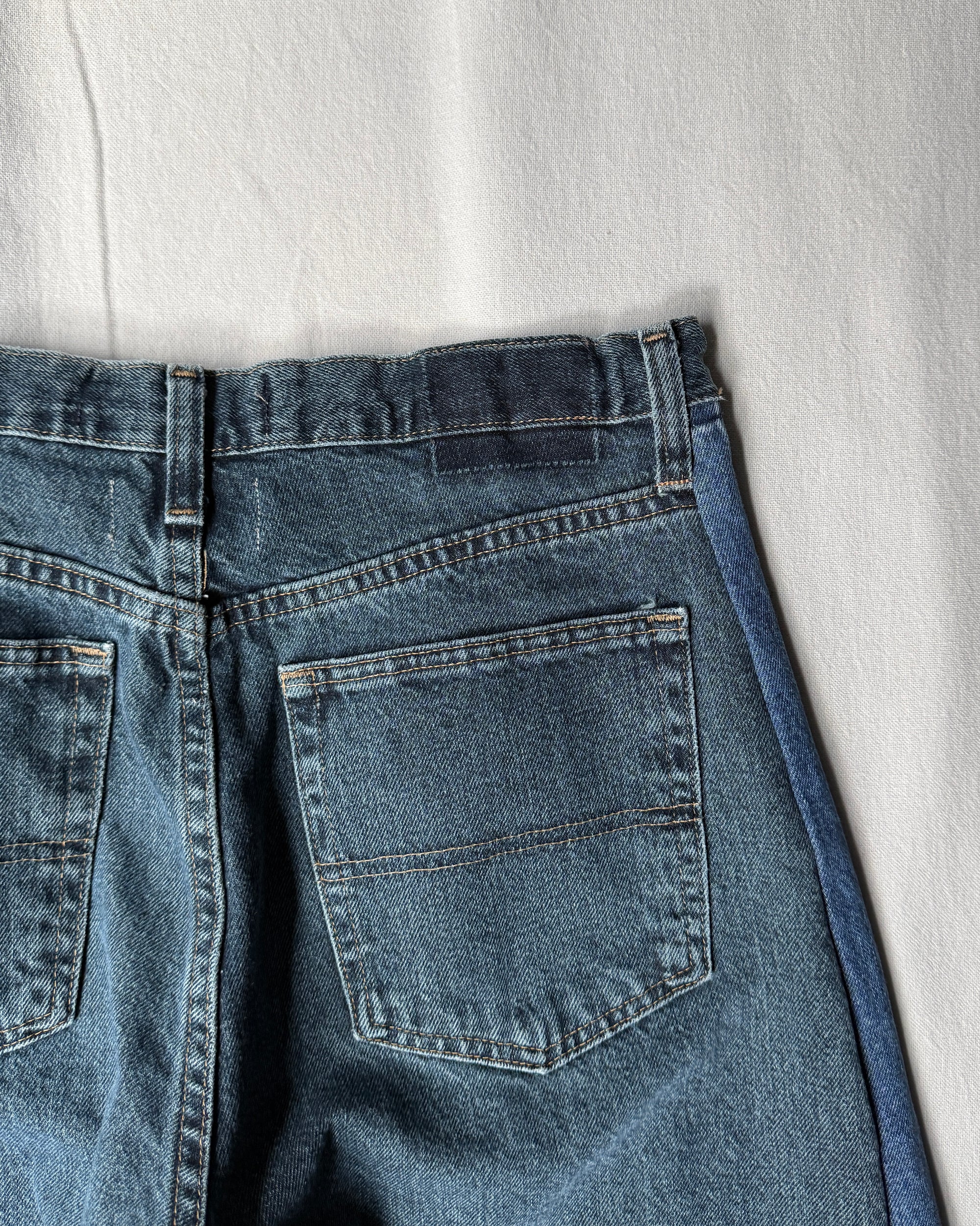 ID25-005-01-F / wide leg easy denim【B】