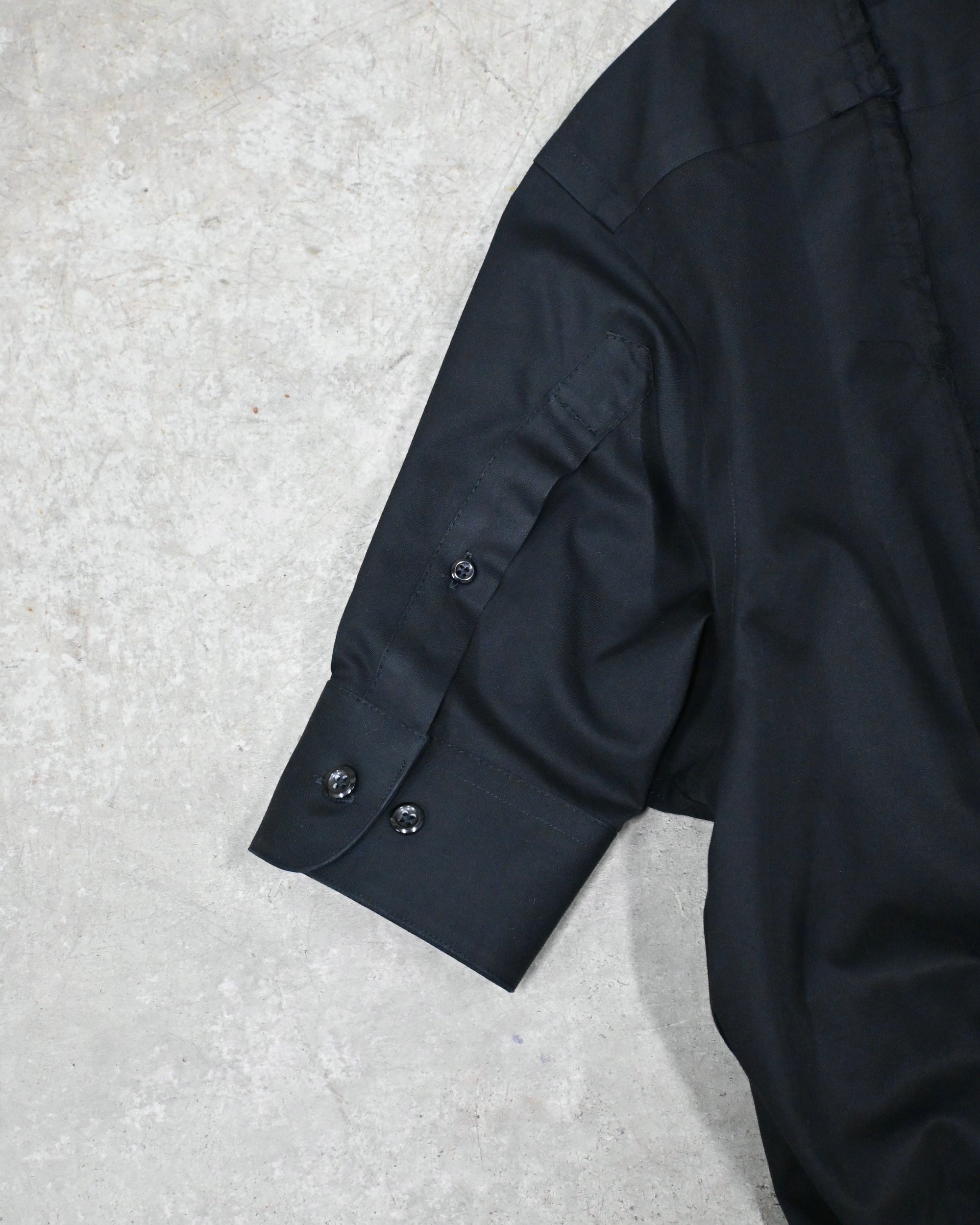 ID26-036-L / denim waist short sleeve shirt【A】