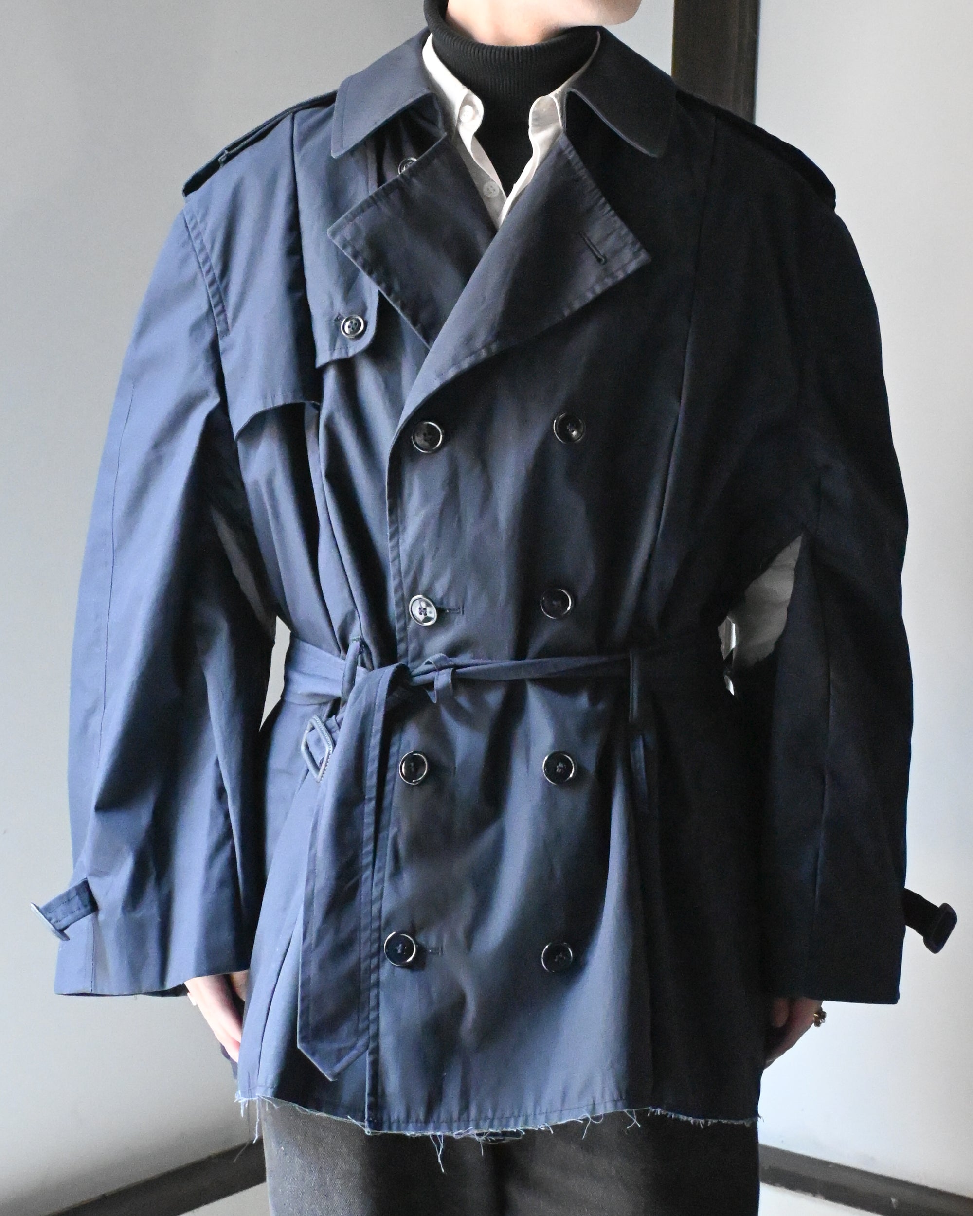 ID26-001-02-F / rebuild trench jacket【B】